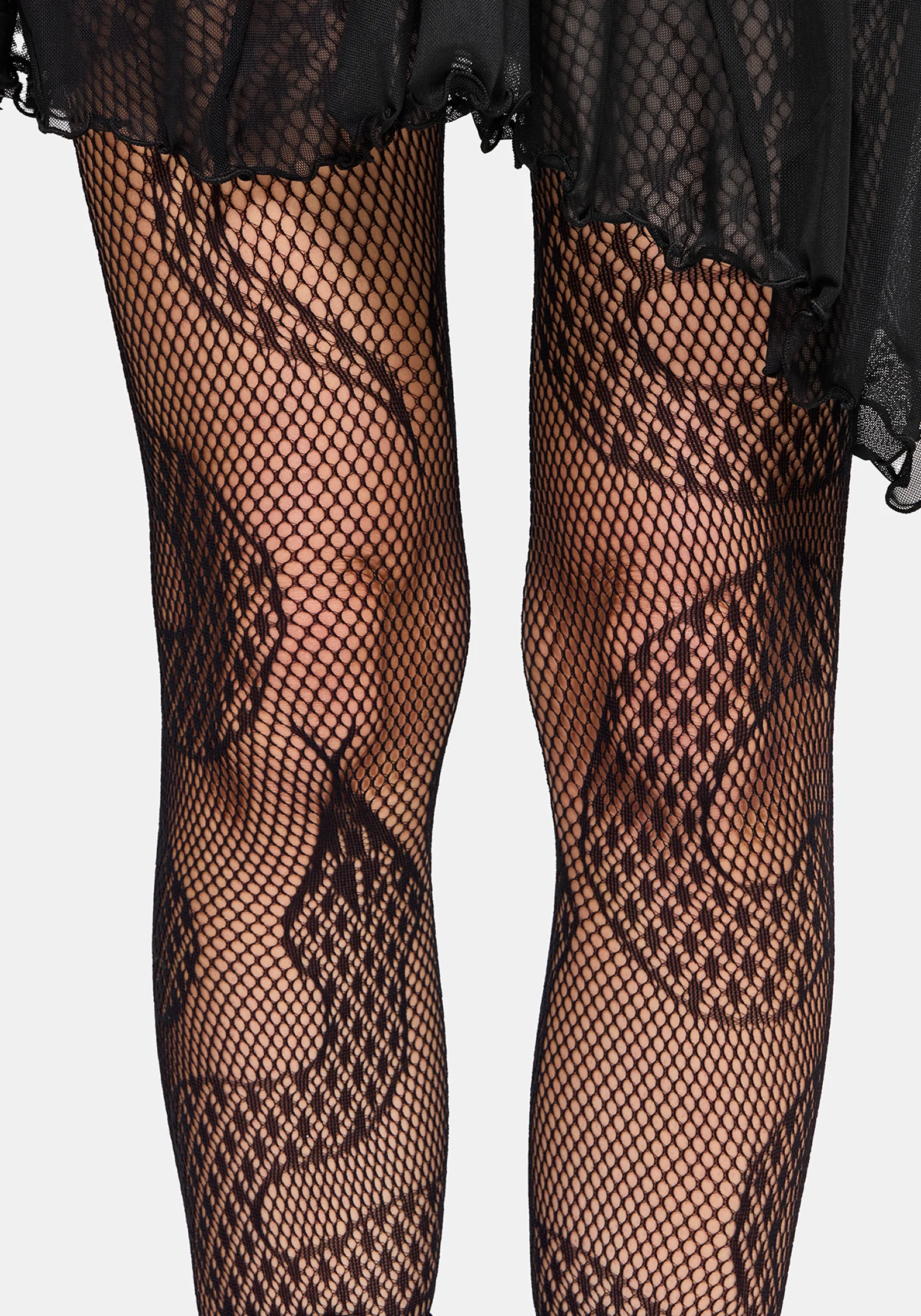 Nightlore Snake Print Tights - Image 2