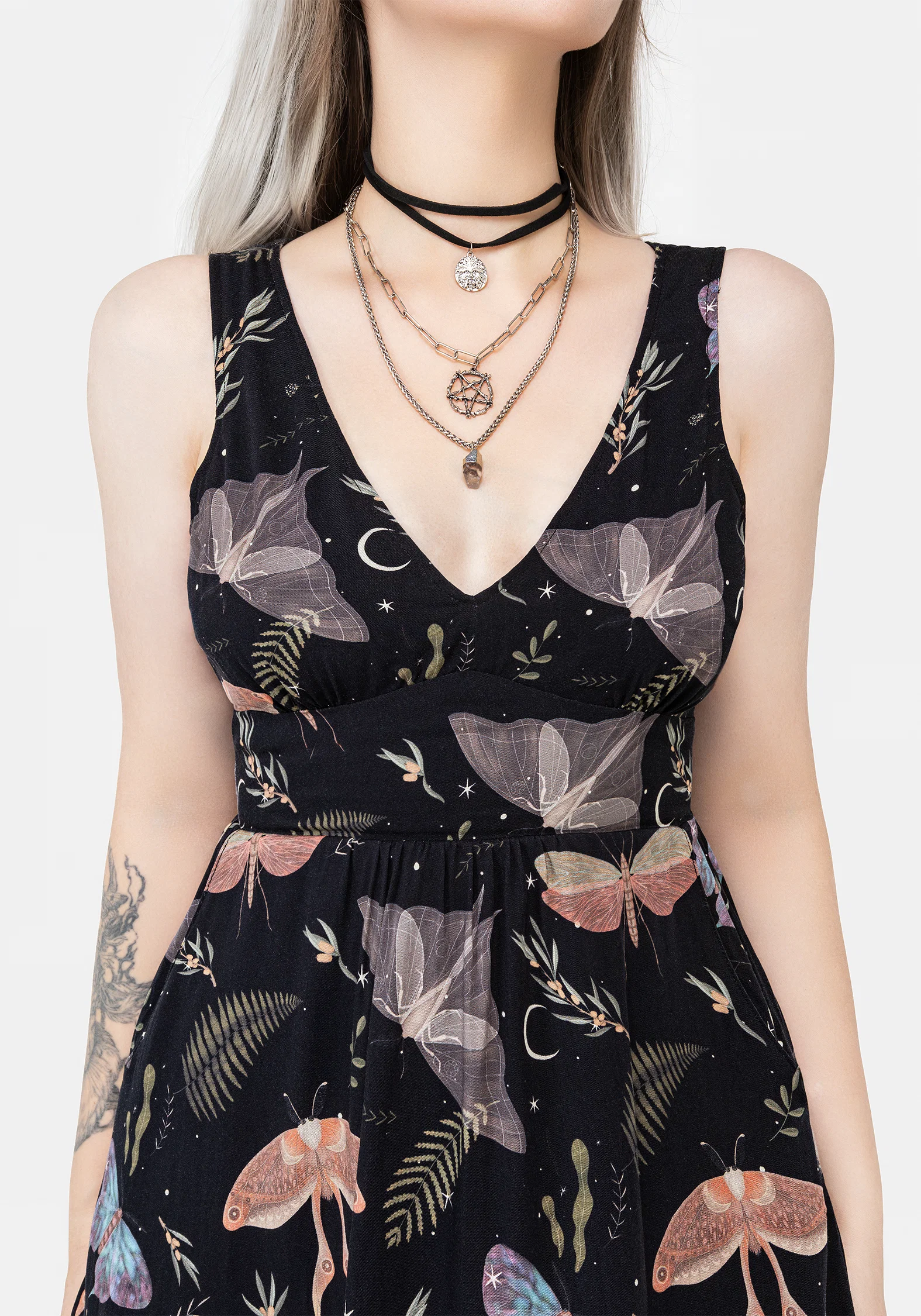 Nightmoth Corset Mini Dress - Image 5