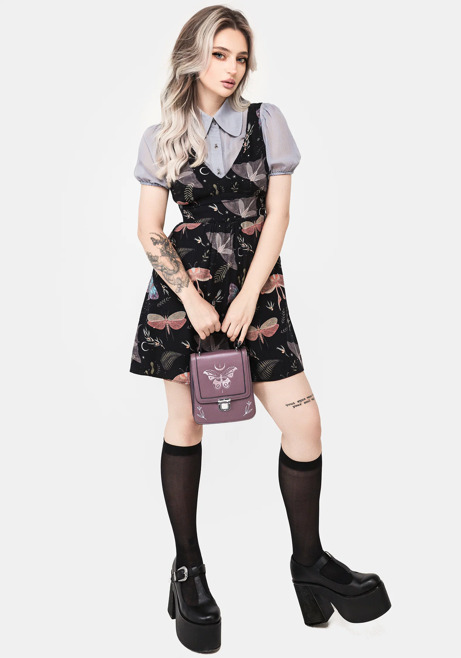 Nightmoth Corset Mini Dress - Image 7