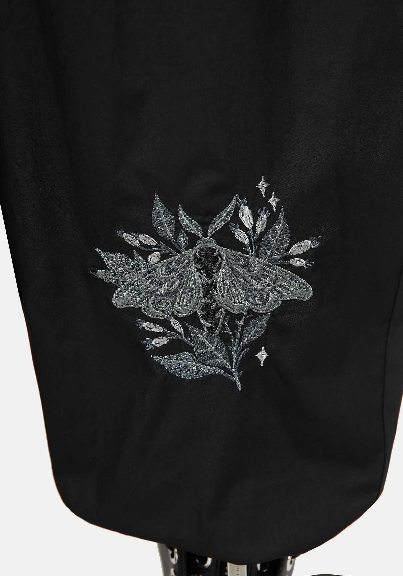 Nirah Embroidered Black Balloon Trouser - Image 5