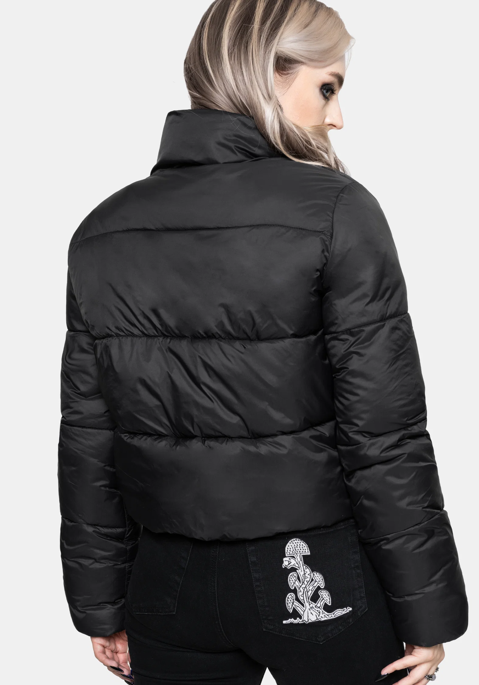 Nirah Embroidered Padded Jacket - Image 3