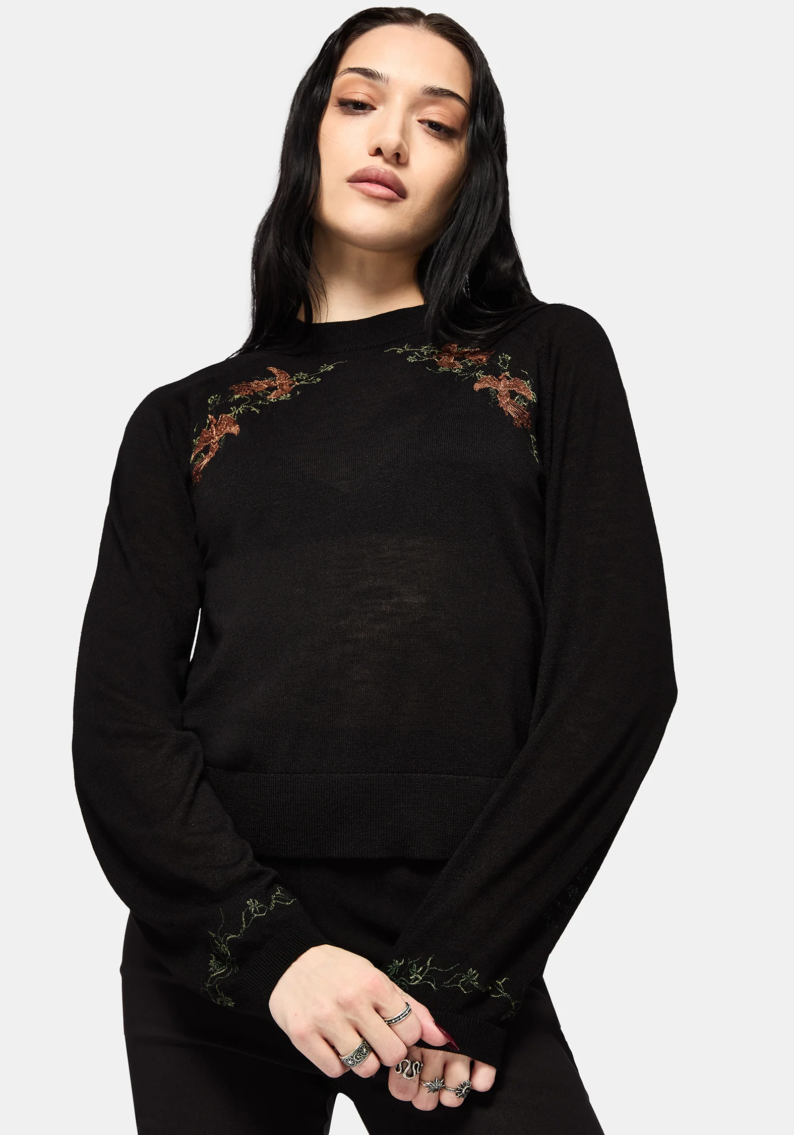 Novera Lightweight Fine Knit Jumper - Image 4