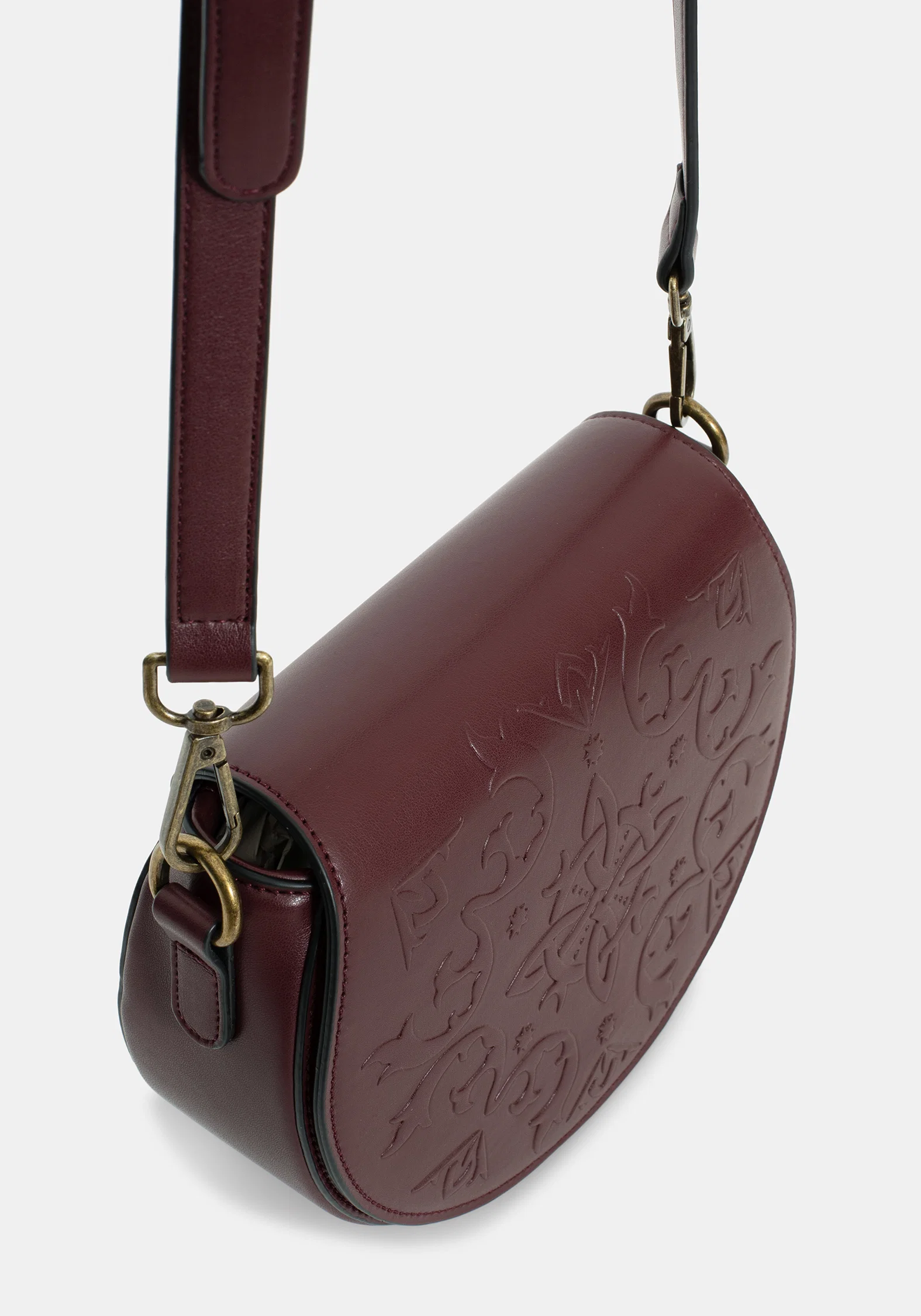 Nyelle Witches Knot Debossed Circle Bag - Image 6