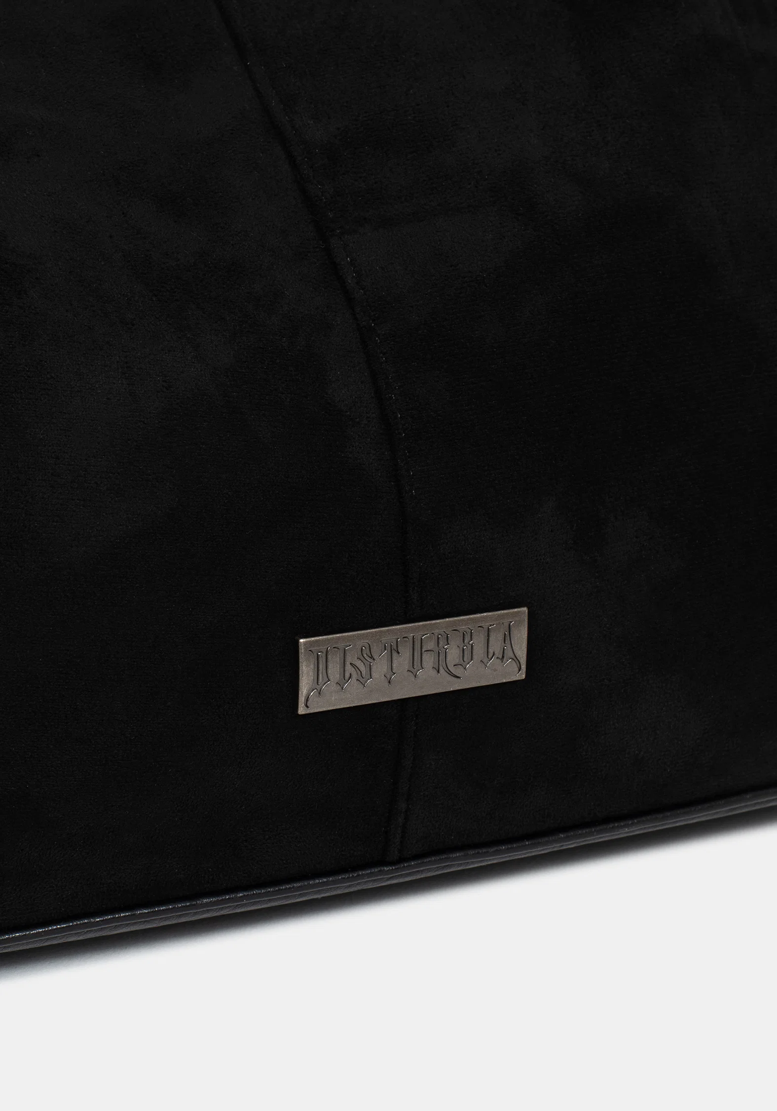 Ophelia Black Belted Shoulder Bag - Image 3