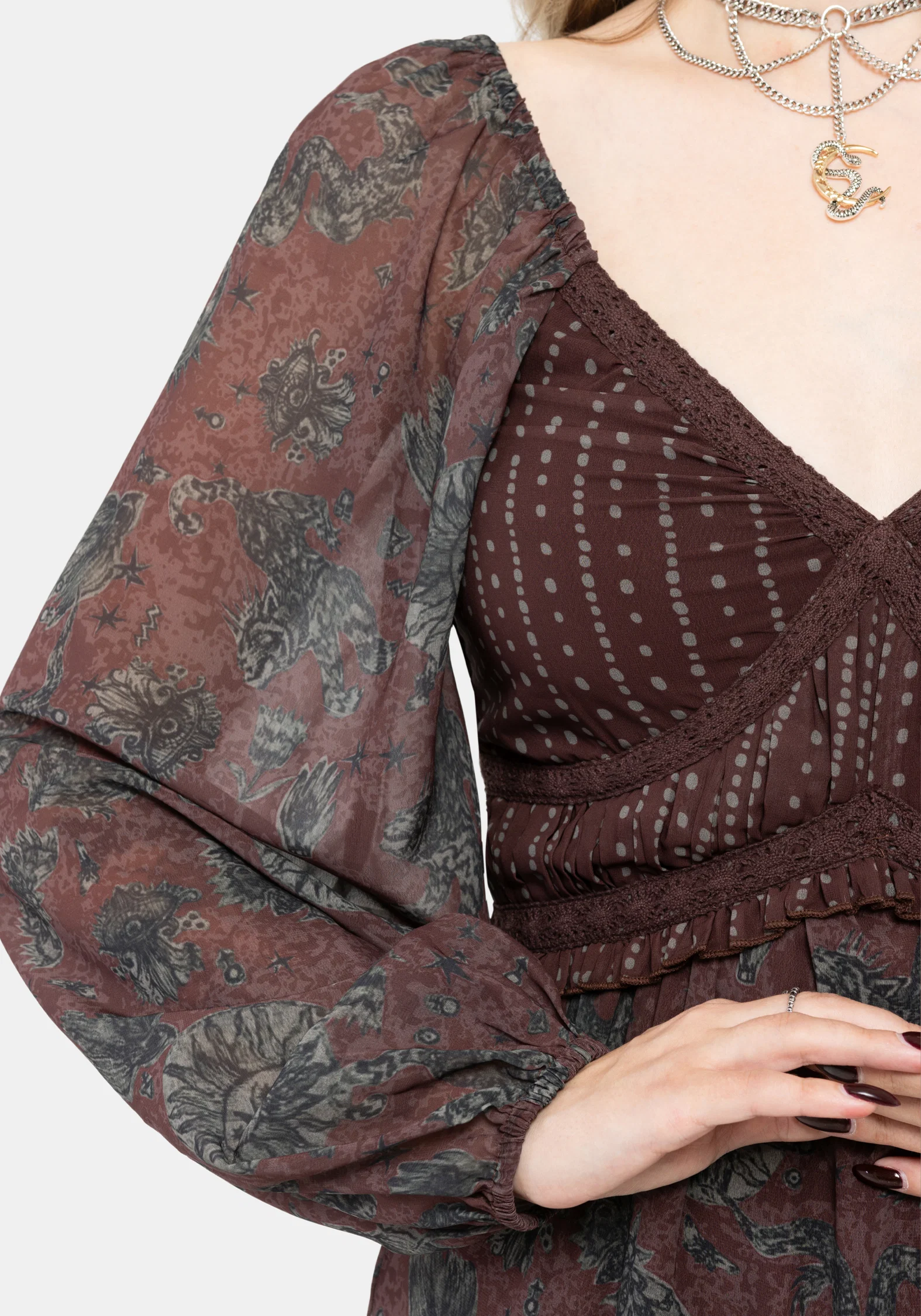 Pact Paisley Maxi Dress - Image 2