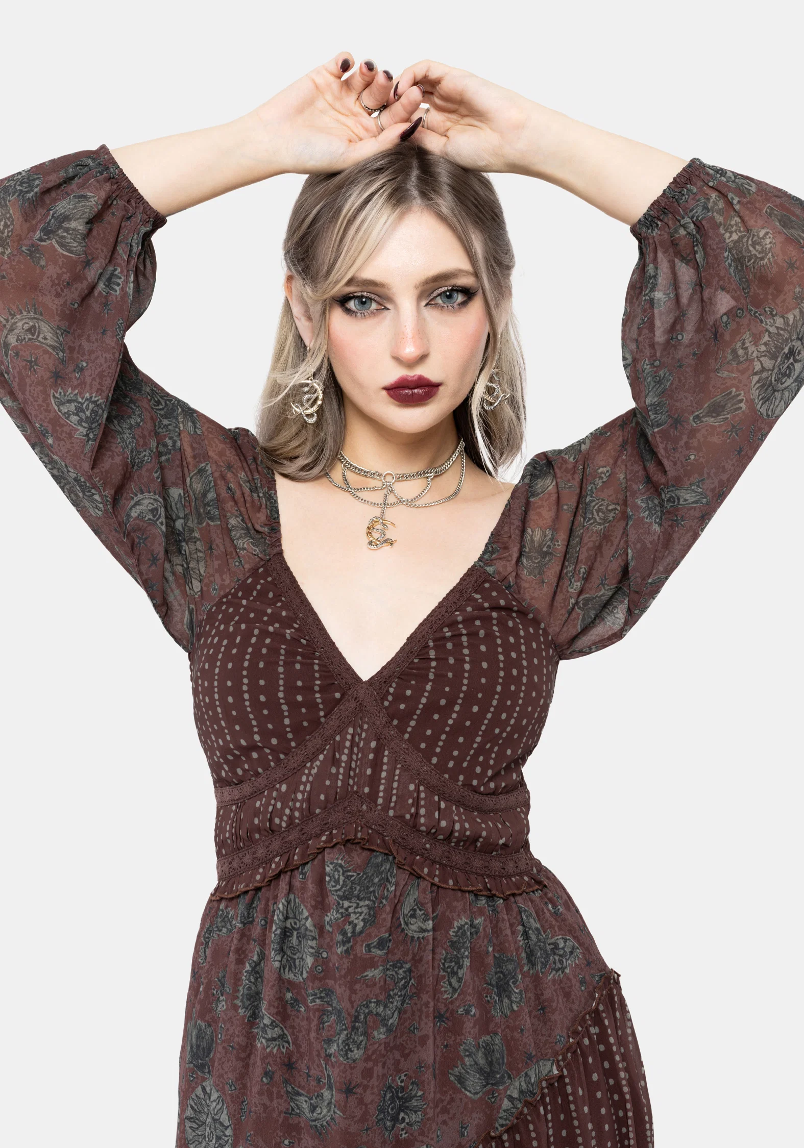 Pact Paisley Maxi Dress - Image 4