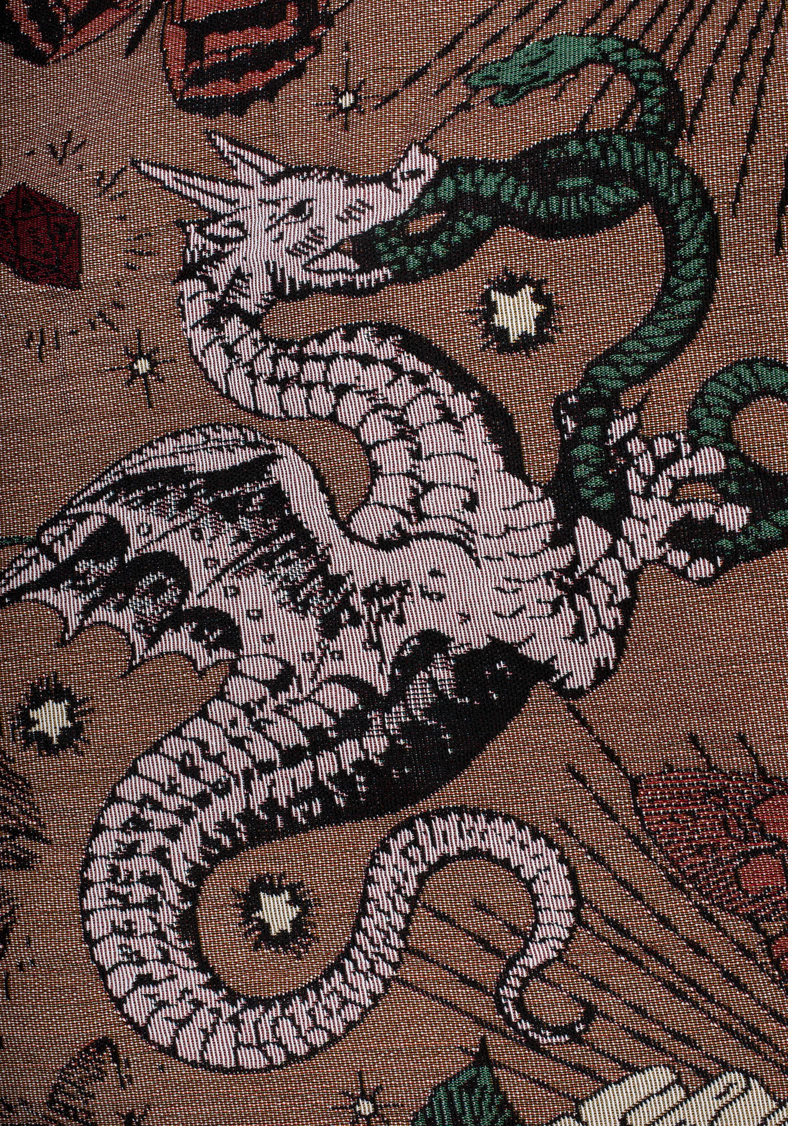 Paramour Tattoo Print Tapestry Blanket - Image 3