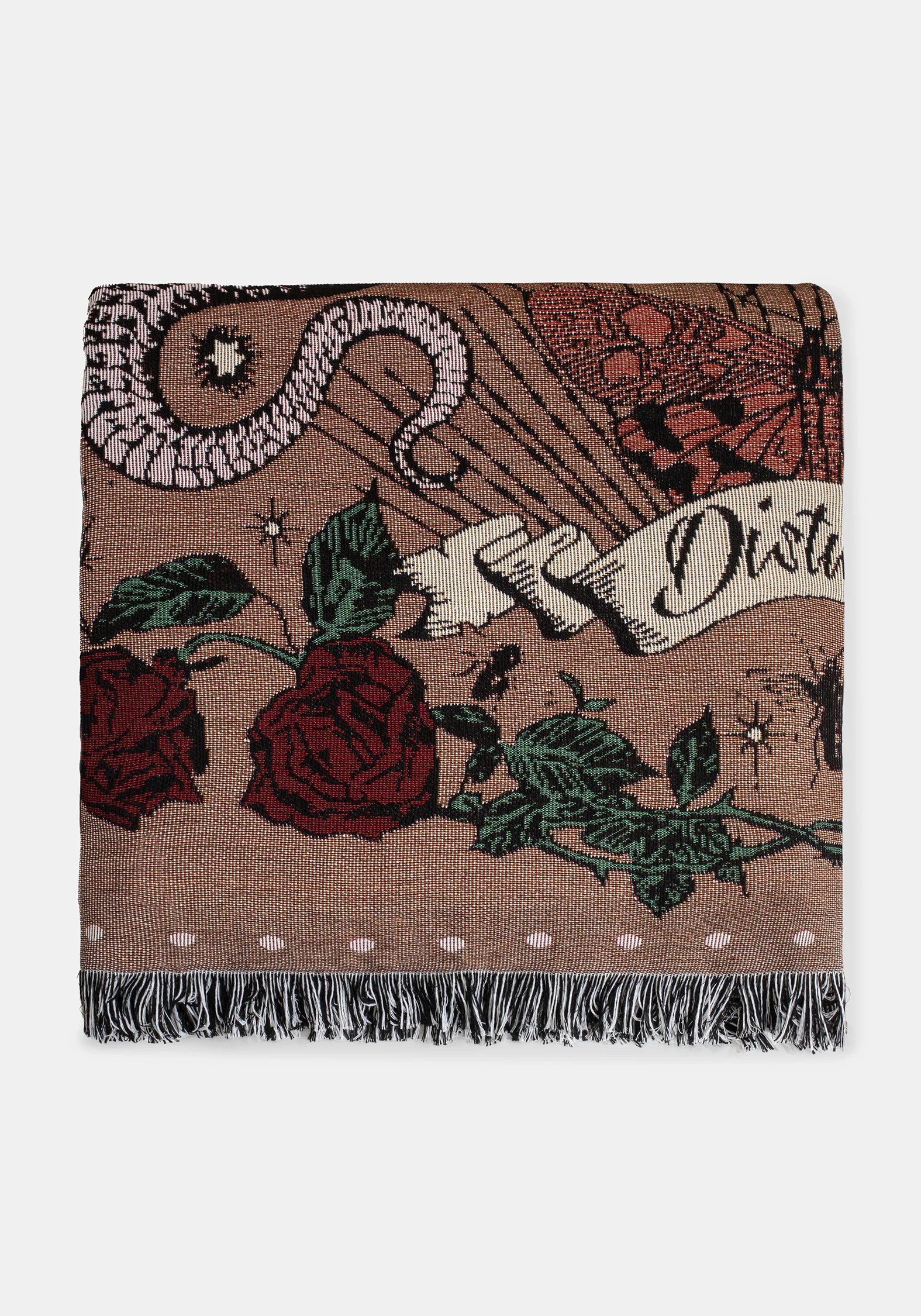 Paramour Tattoo Print Tapestry Blanket - Image 7