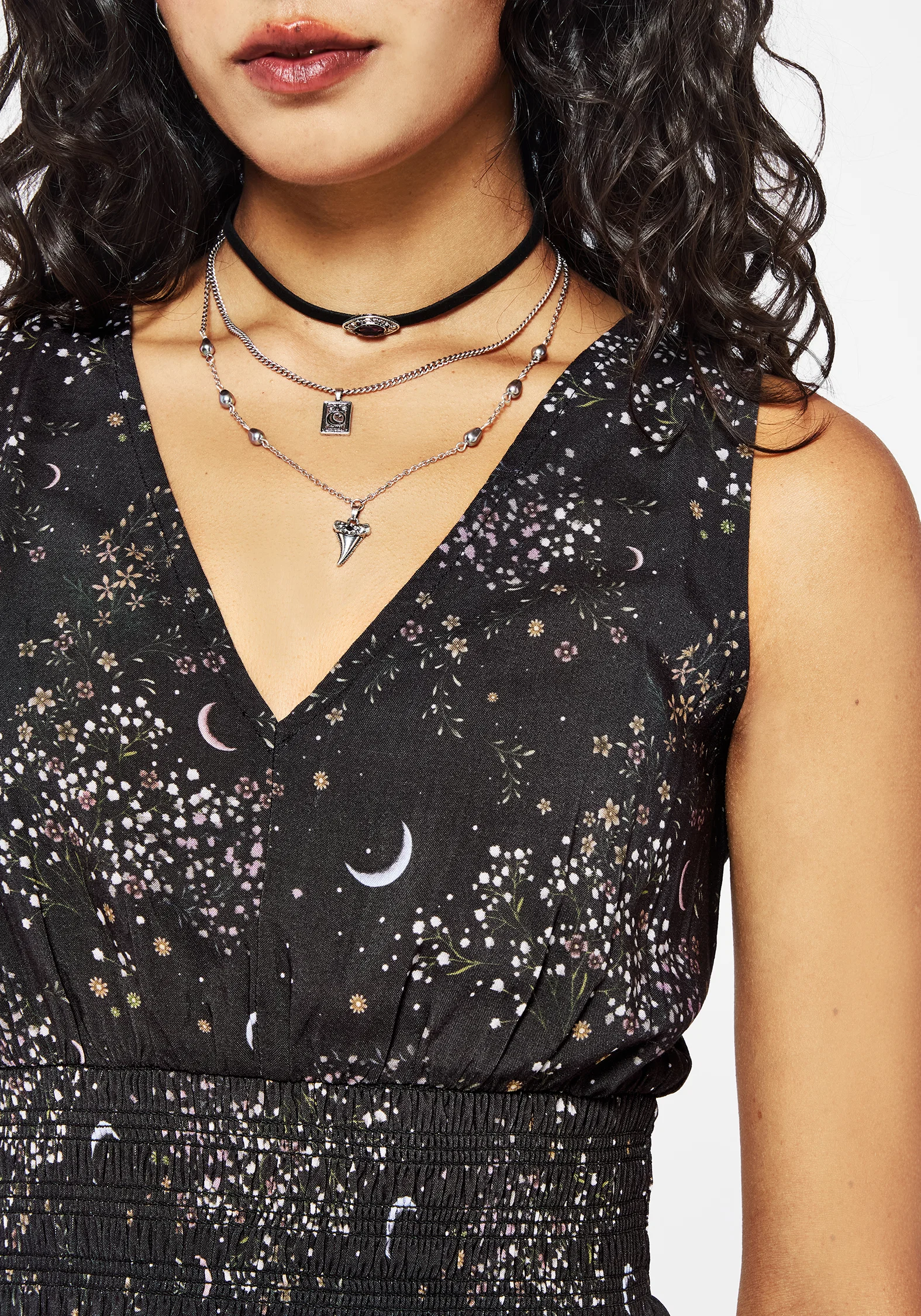Peaseblossom Celestial Smocked Waist Top - Image 2