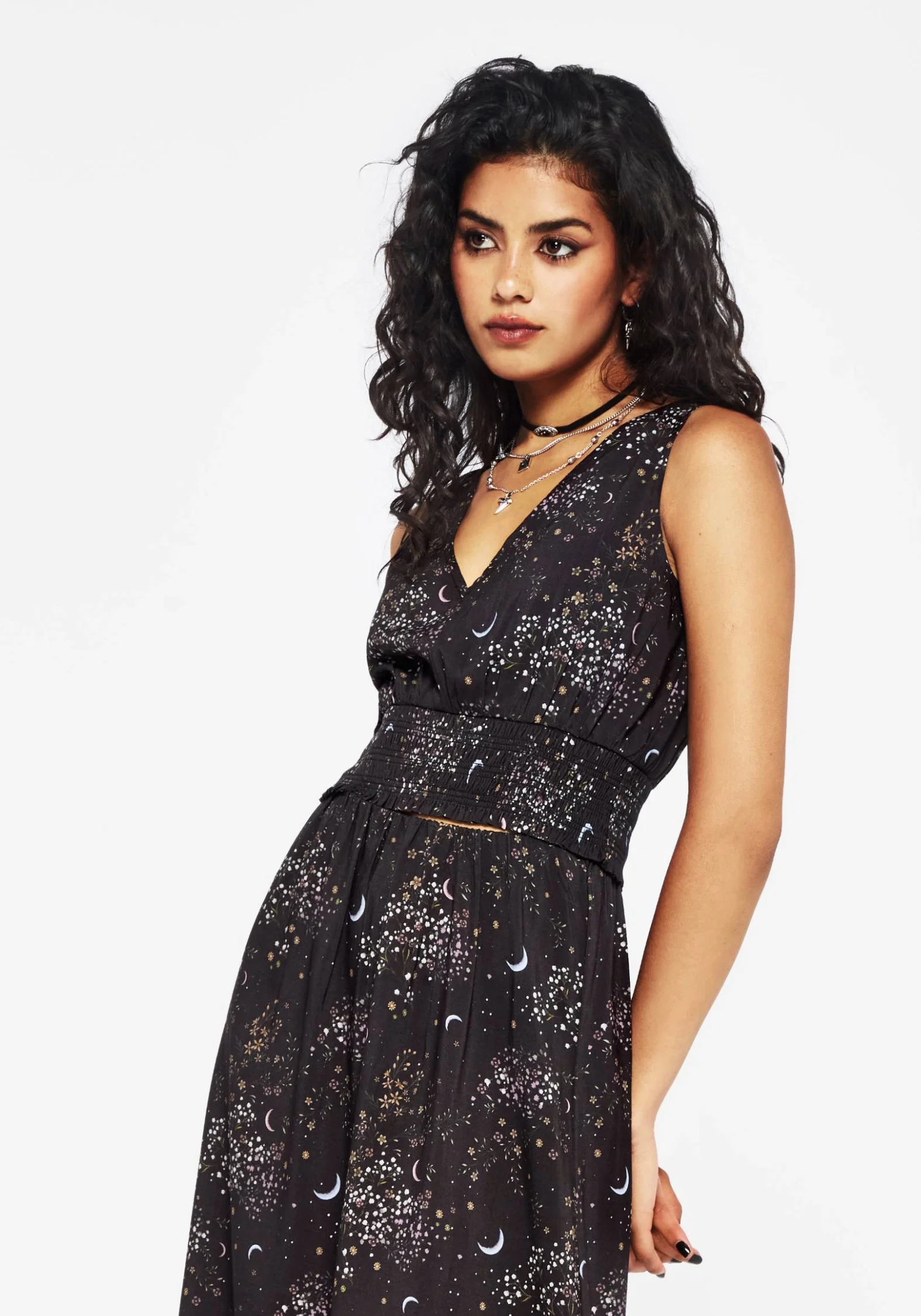 Peaseblossom Celestial Smocked Waist Top - Image 5