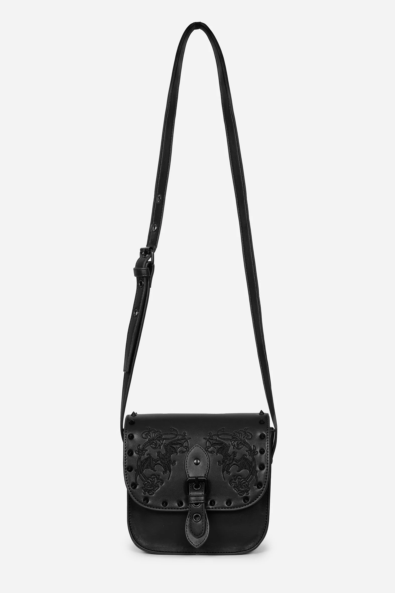 Penumbra Embroidered Mini Satchel Bag - Image 10