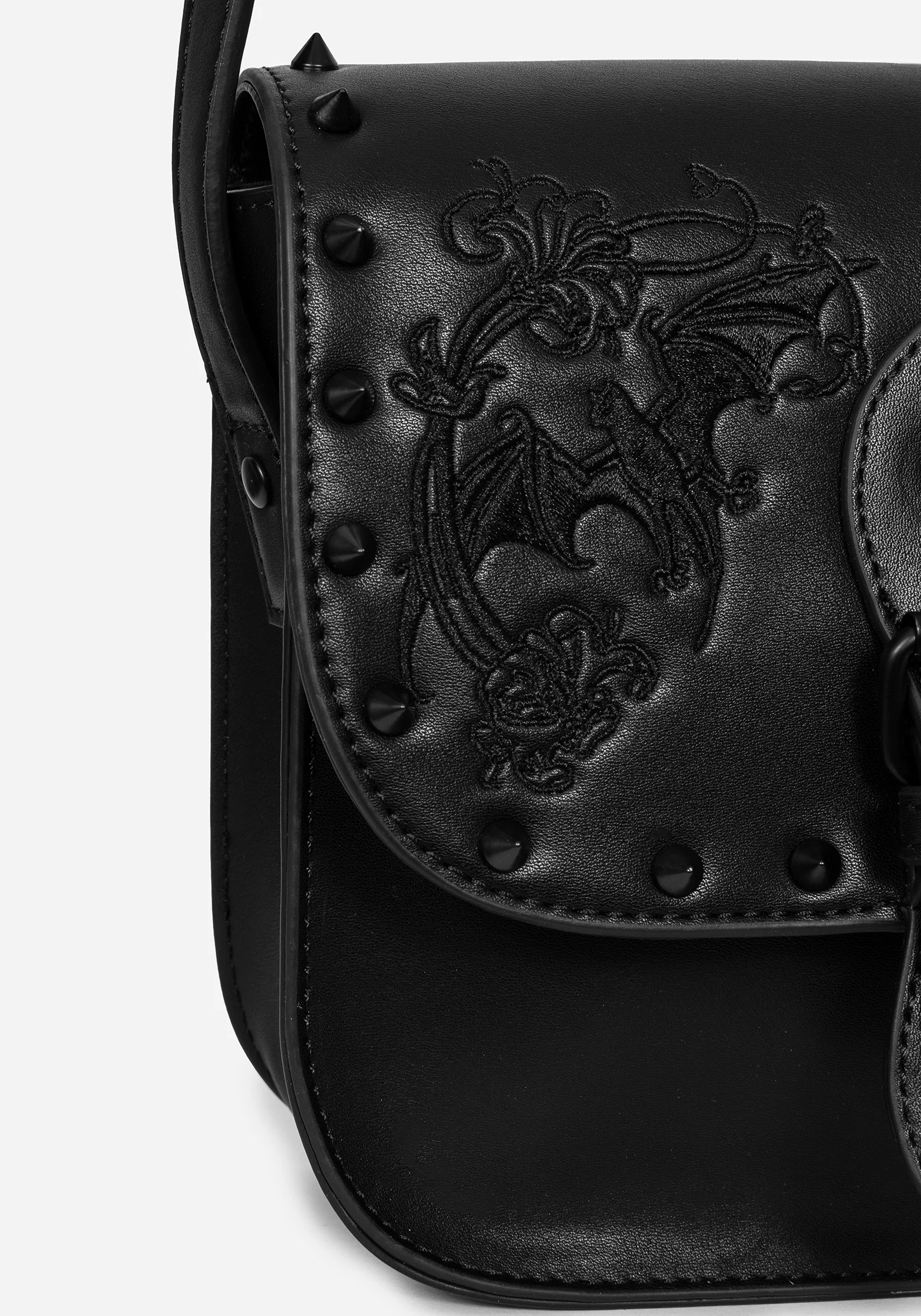 Penumbra Embroidered Mini Satchel Bag - Image 3
