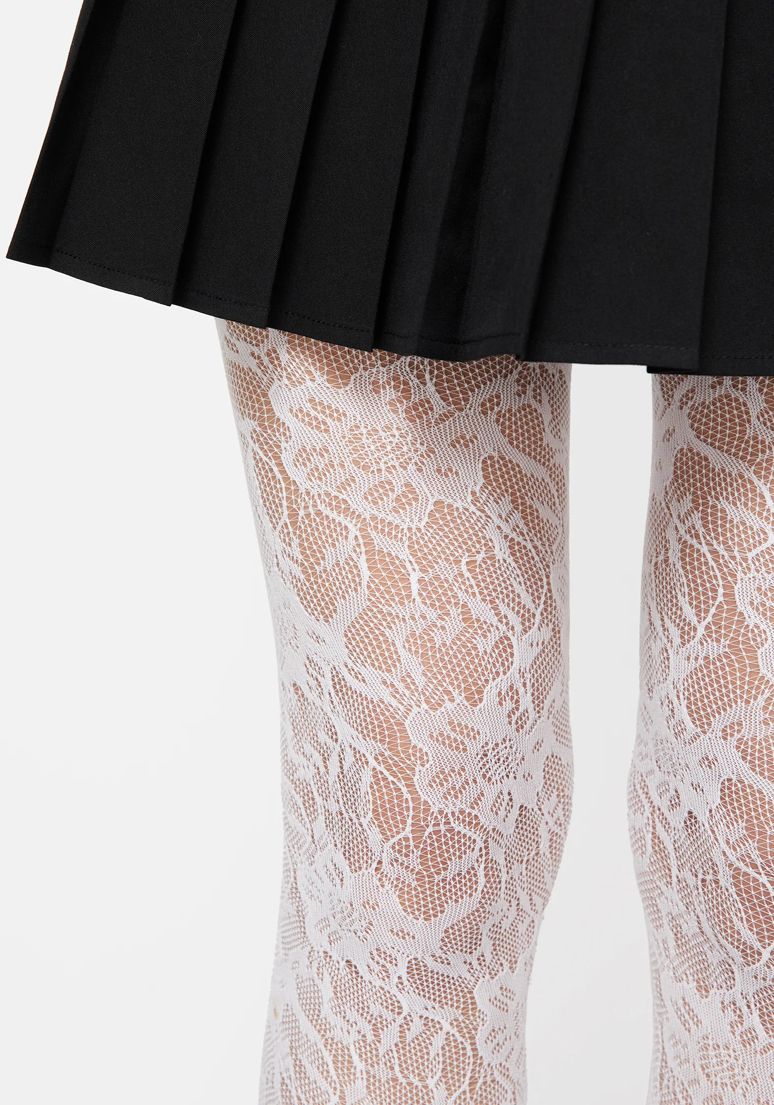 Phantasmic Sheer Lace Tights - Image 2