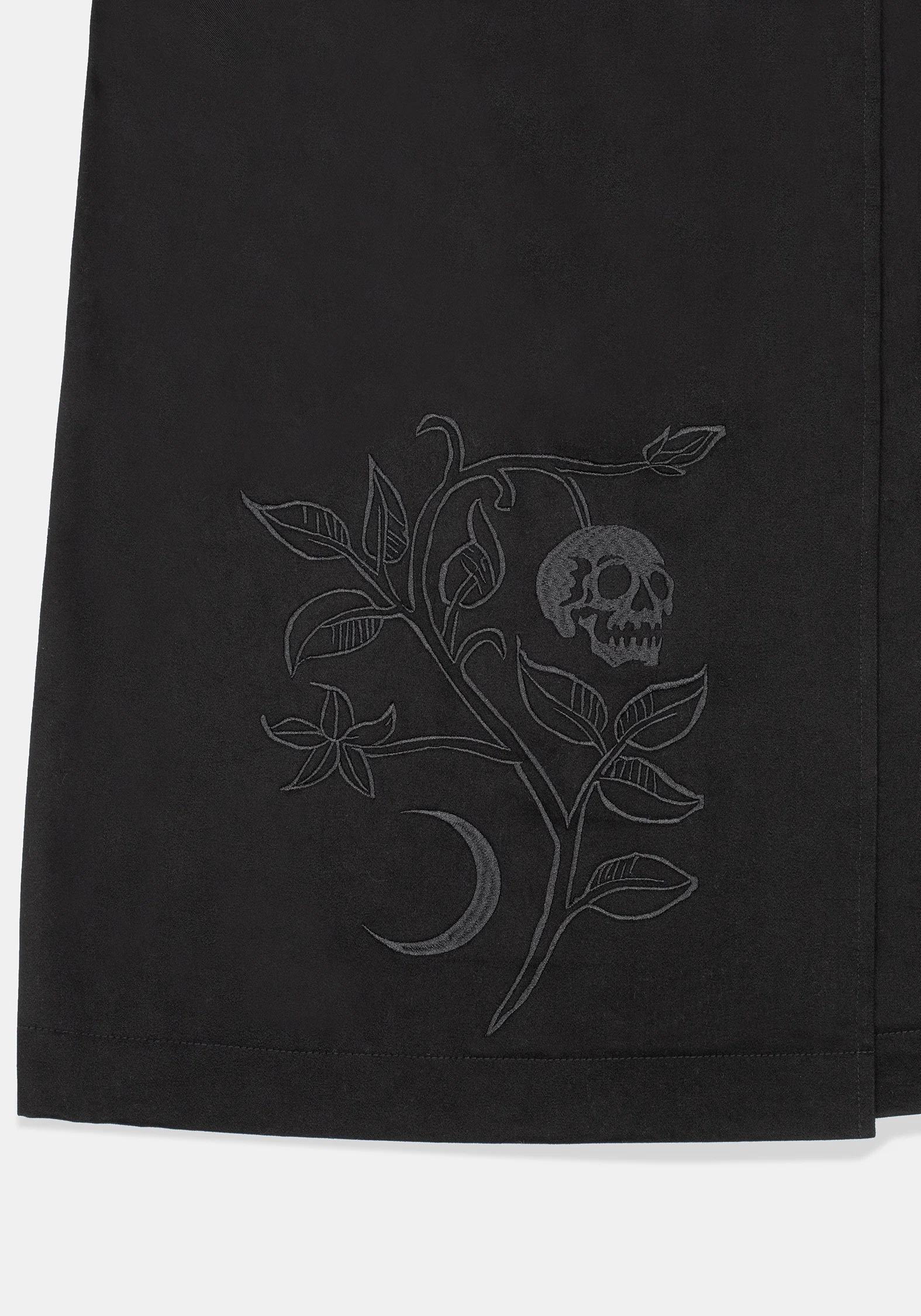 Poe Embroidered Trench Coat - Image 9