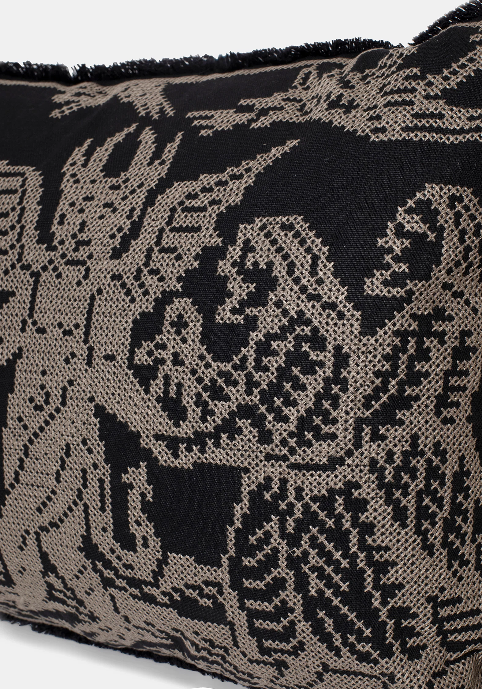 Ravenna Devil Criss Cross Cushion - Image 3