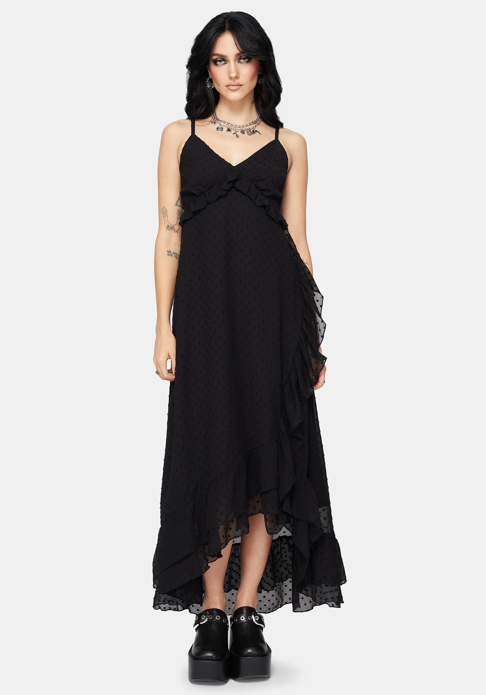 Reck Dobby Frill Cami Gown - Image 4
