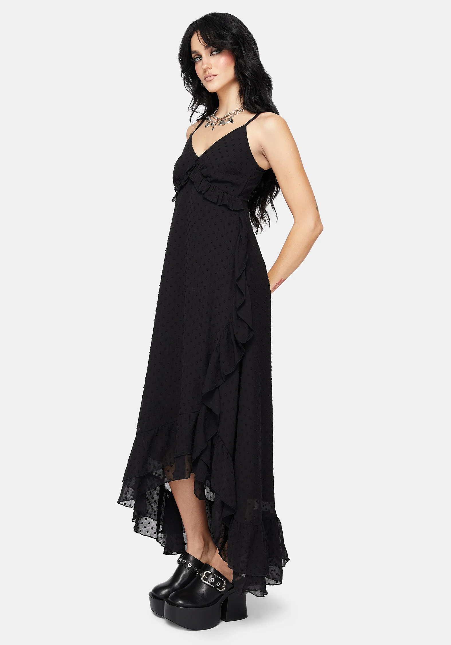 Reck Dobby Frill Cami Gown - Image 7