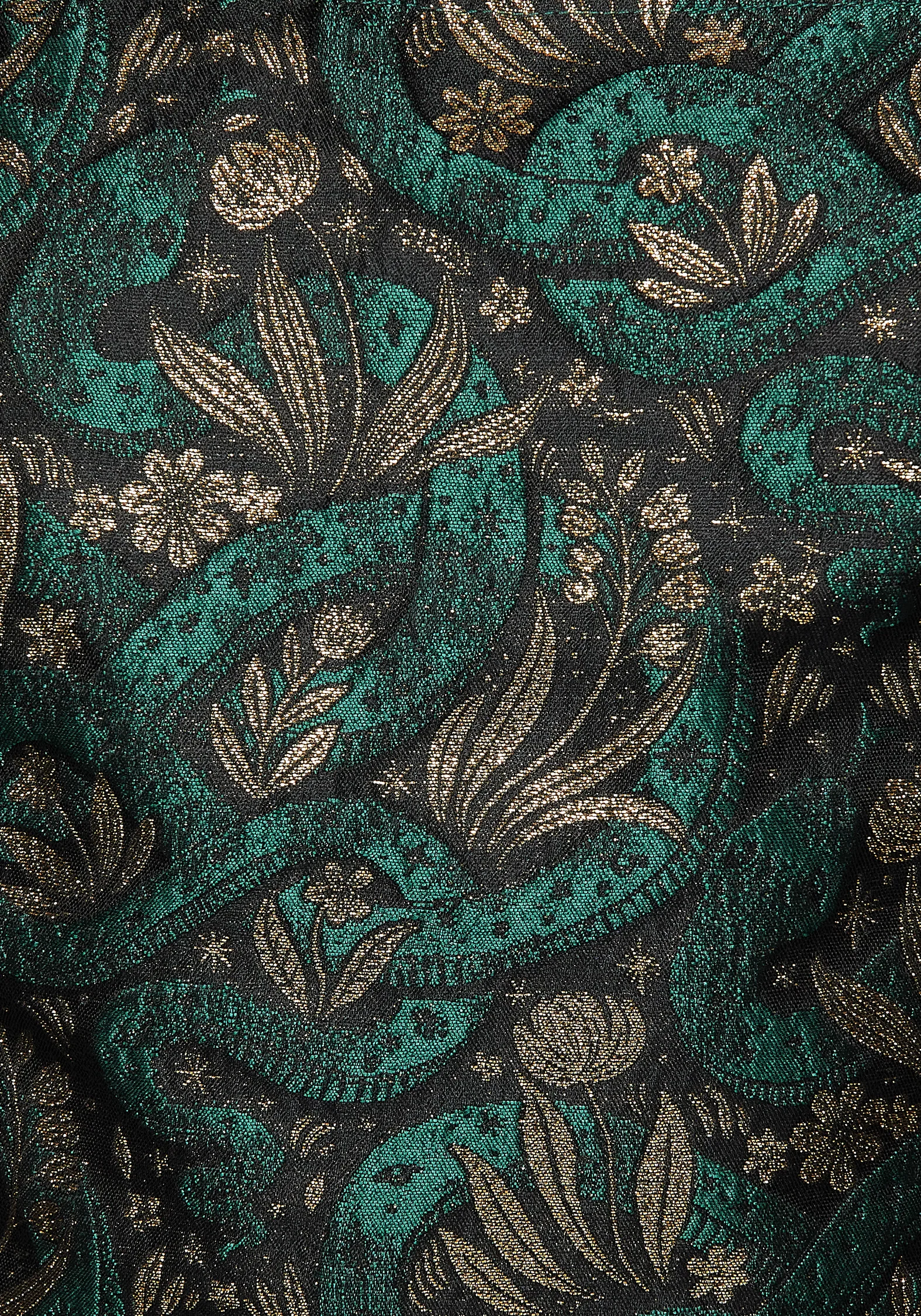 Rena Snake Jacquard Corset Top - Image 2