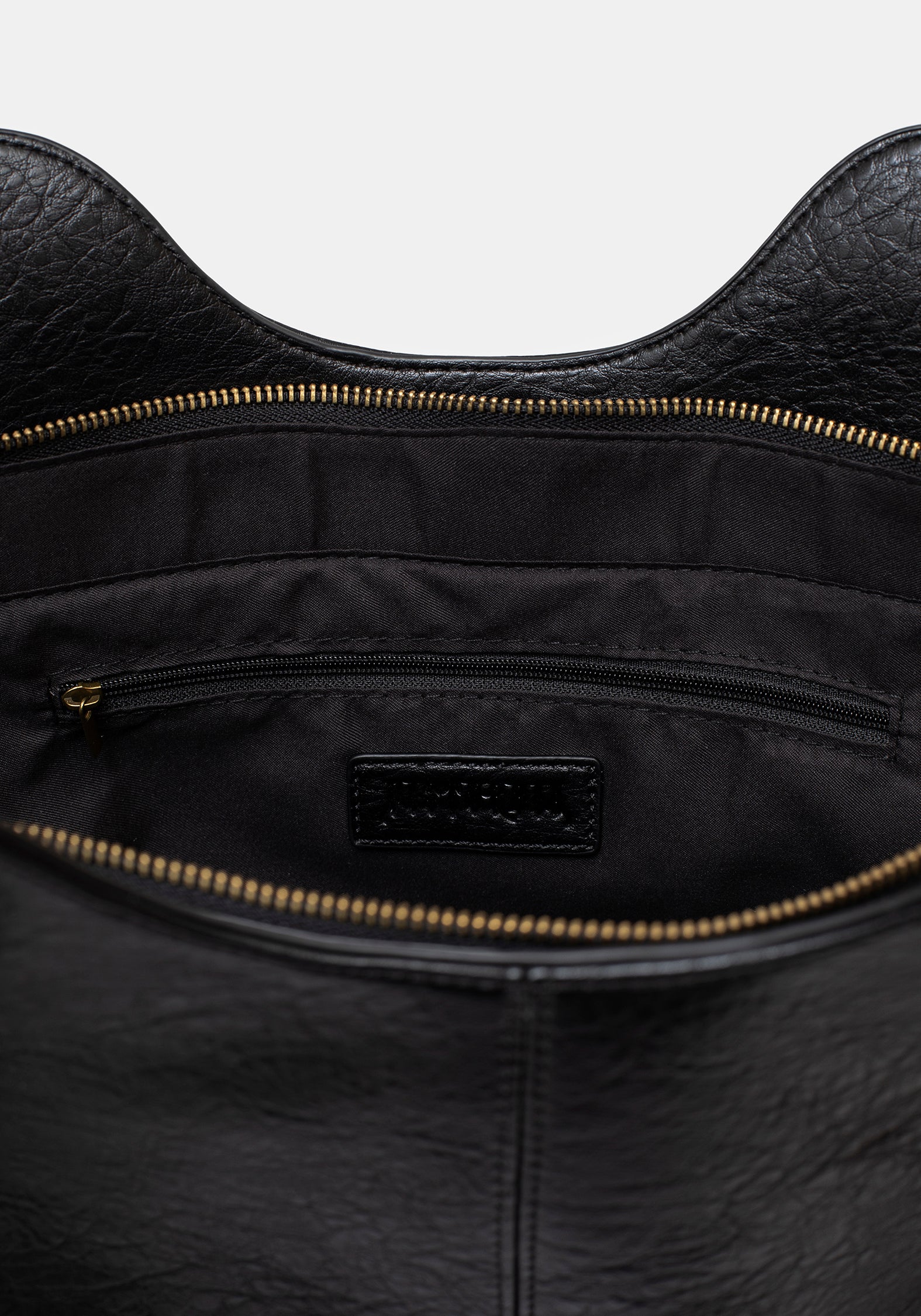Rosamoth Buckle Shoulder Bag - Black - Image 6