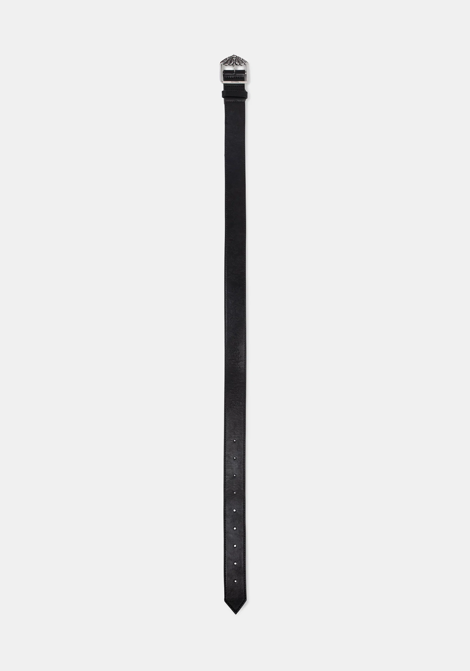 Rosamoth Debossed Buckle Belt - Silver - Image 9
