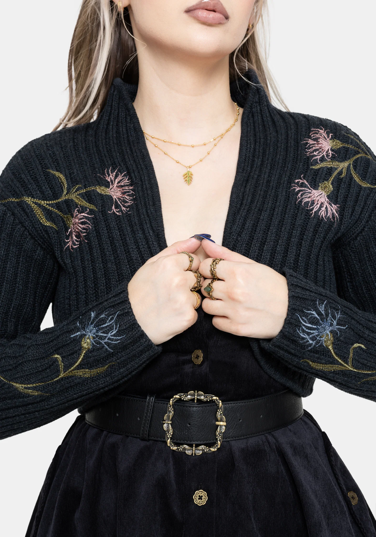 Rosanella Embroidered Bolero - Image 2