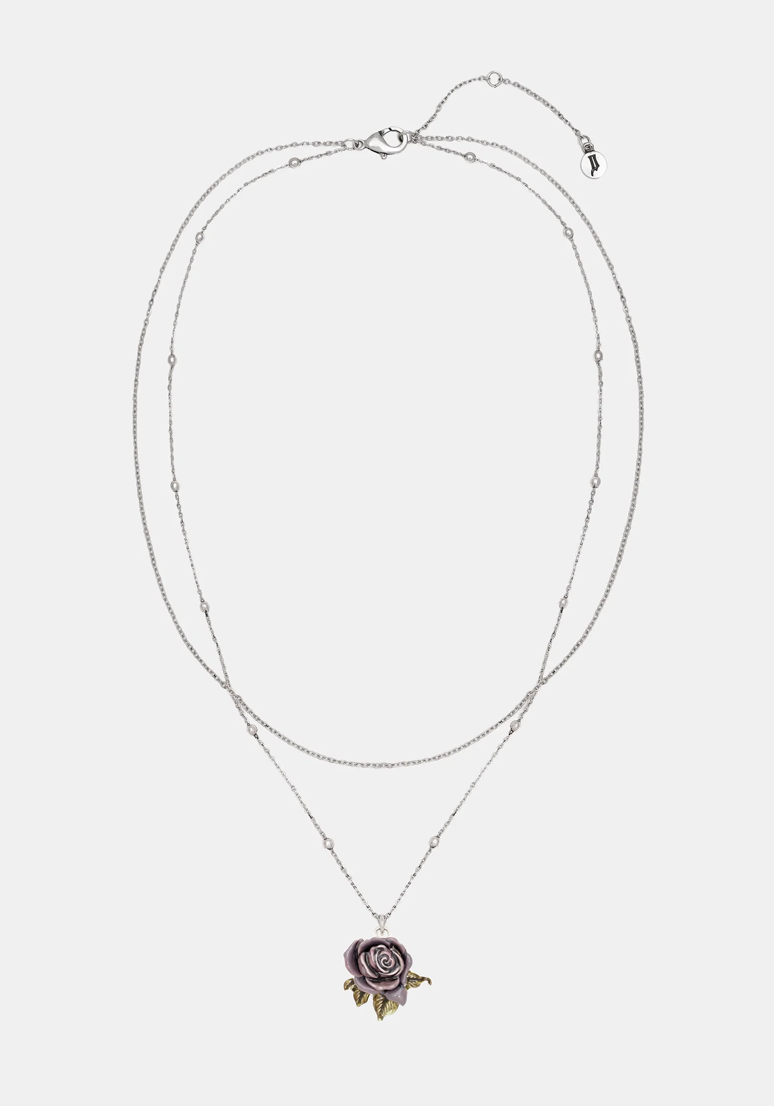 Rosea Rose Charm Necklace - Image 7