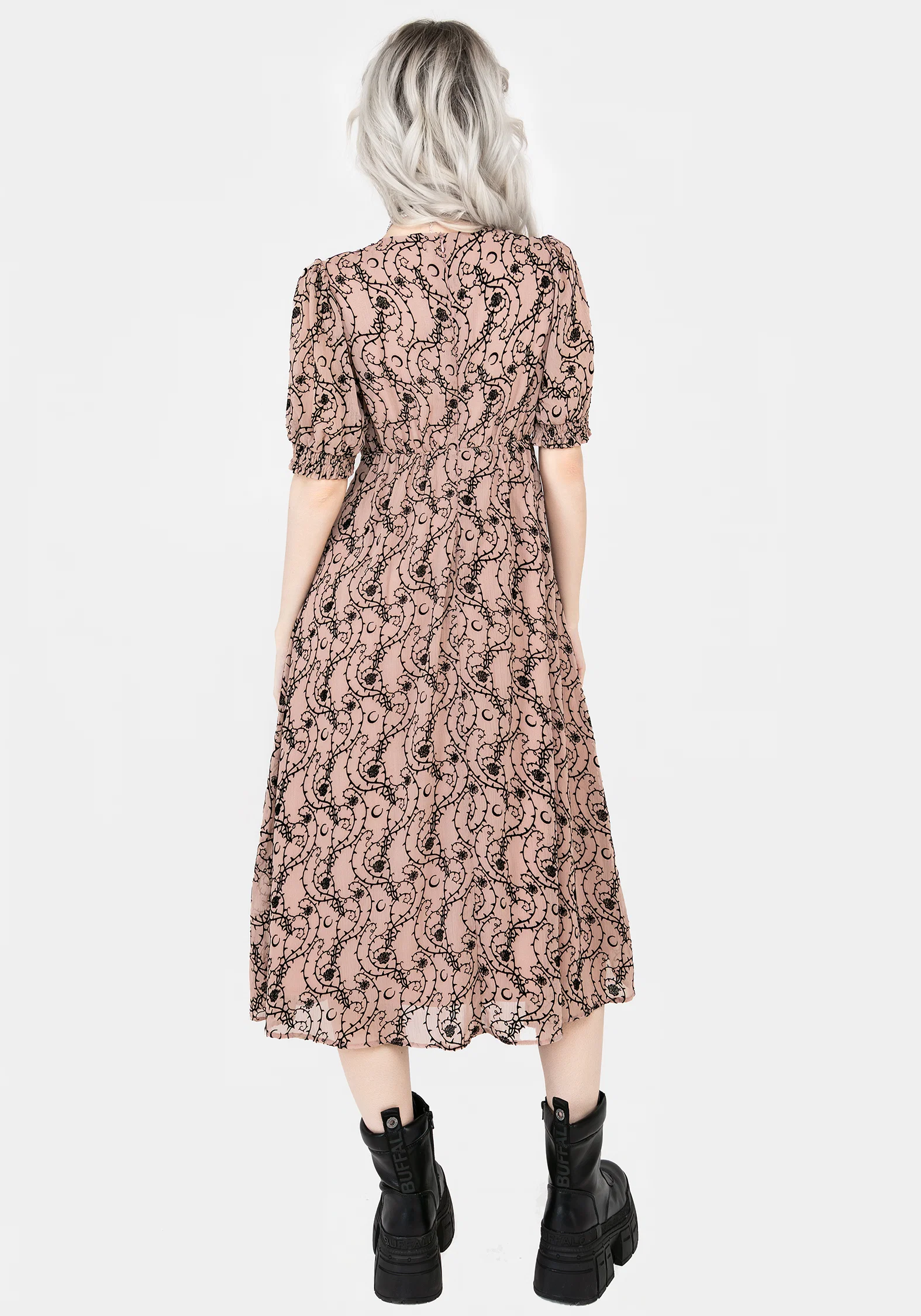 Rosethorn Corset Midi Dress - Image 3