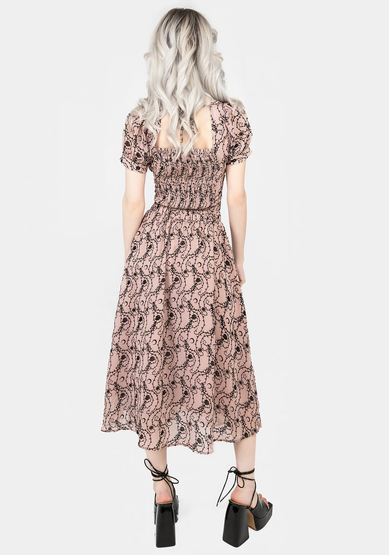 Rosethorn Ruffle Midi Skirt - Image 3