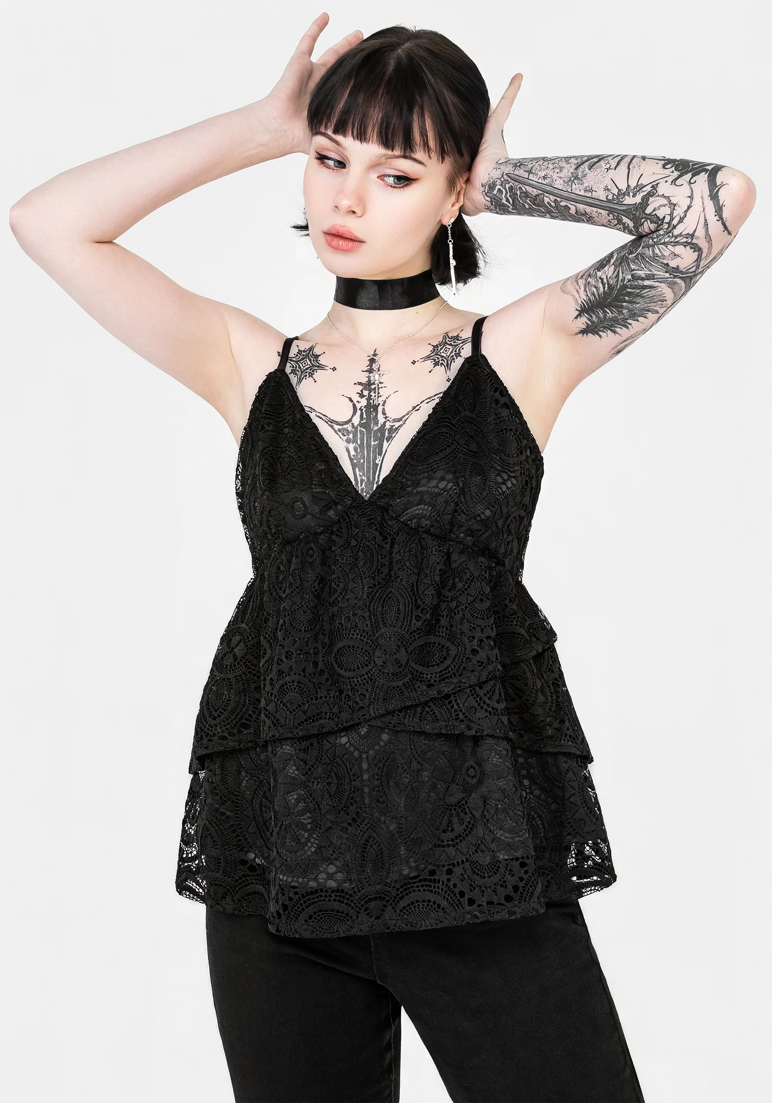 Rumour Lace Cami Top - Image 8
