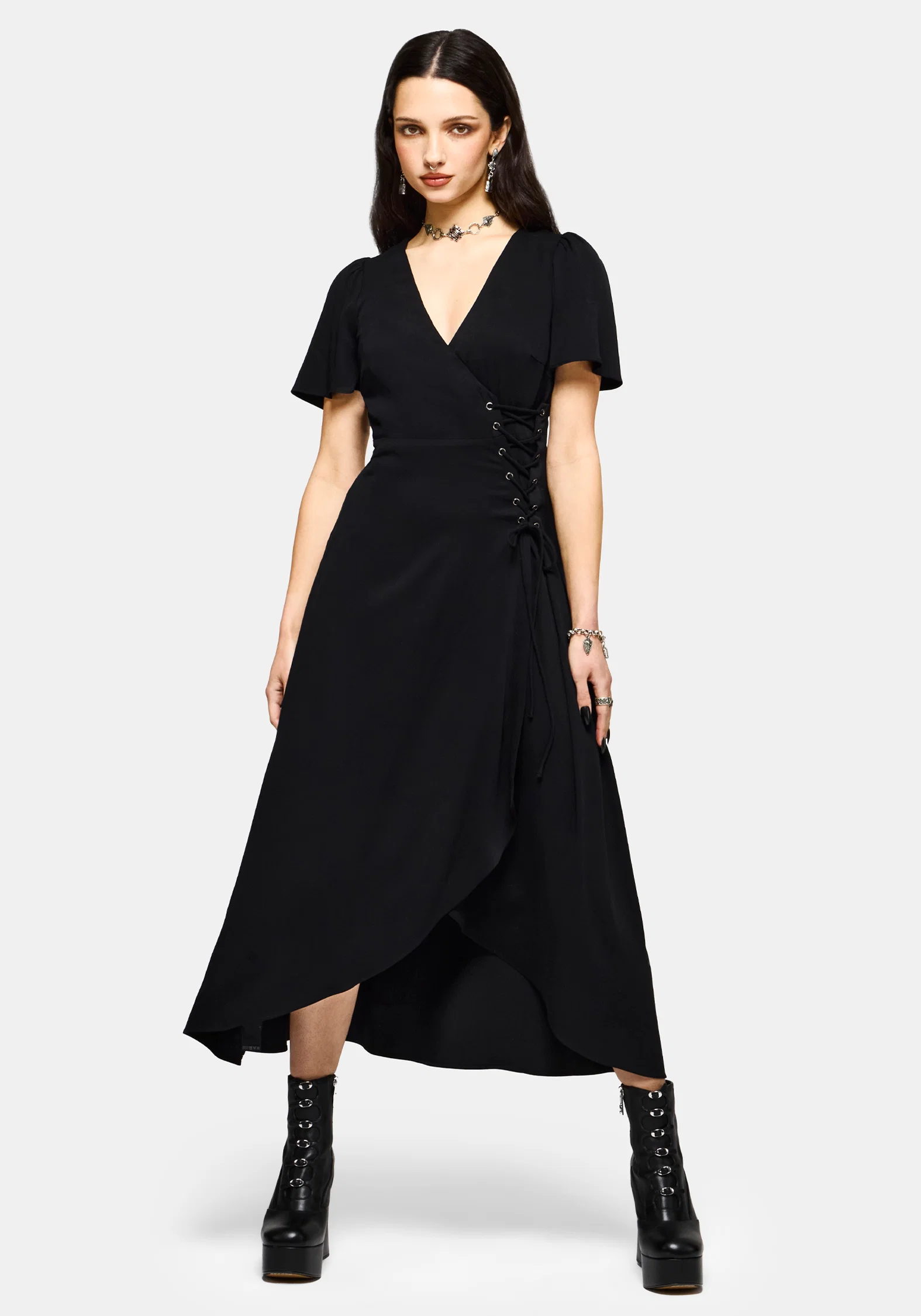 Sableine Wrap Midaxi Dress - Image 4