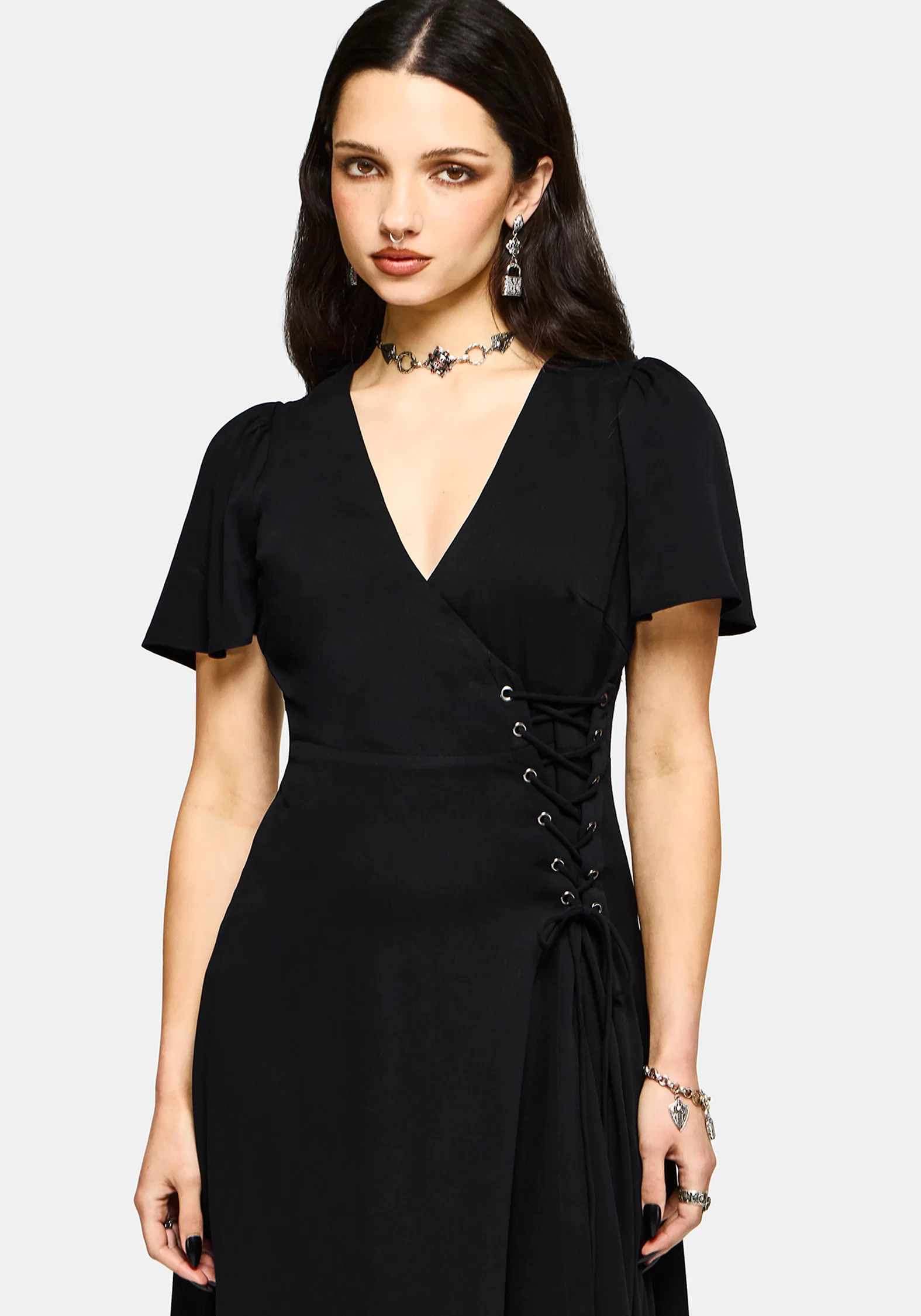 Sableine Wrap Midaxi Dress - Image 5