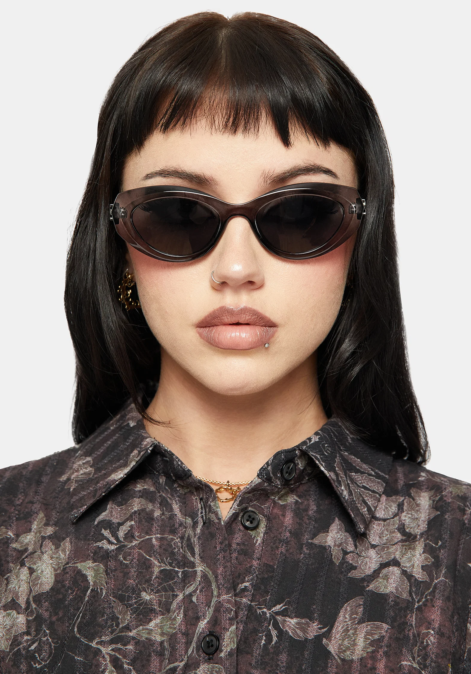 Sabre Dagger Oval Sunglasses - Image 5