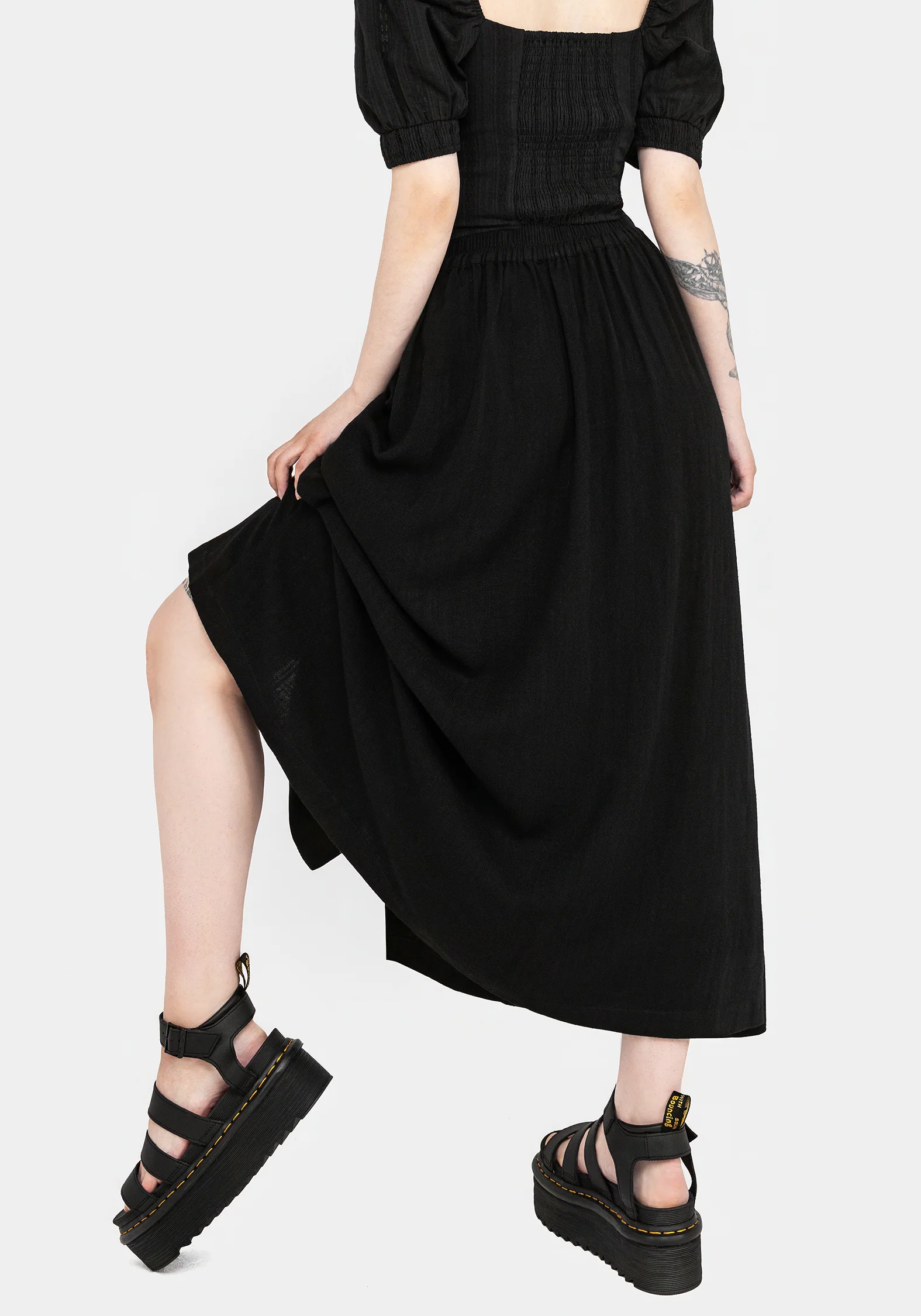 Scutellaria Button Up Midaxi Skirt - Image 3