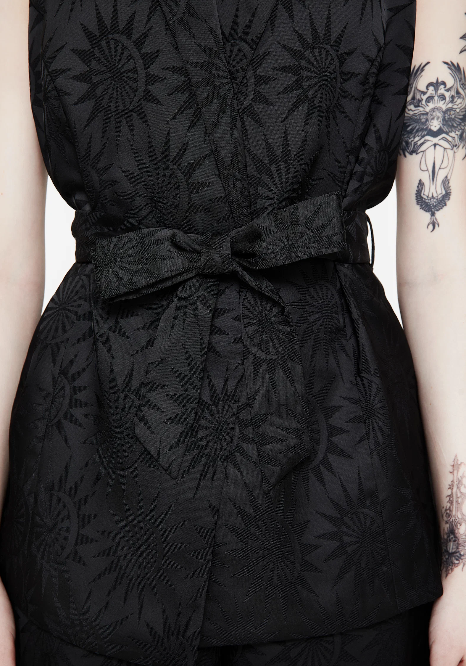 Semine Celestial Printed Tailored Waistcoat - Image 2