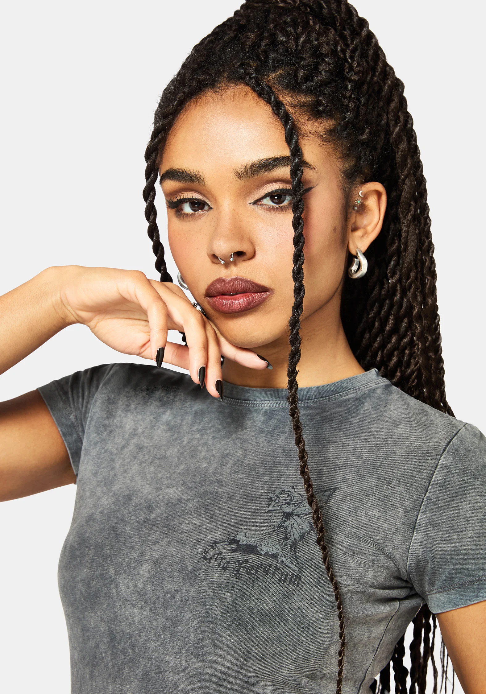 Sena Pixie Short Sleeved Fitted Tee - Image 2