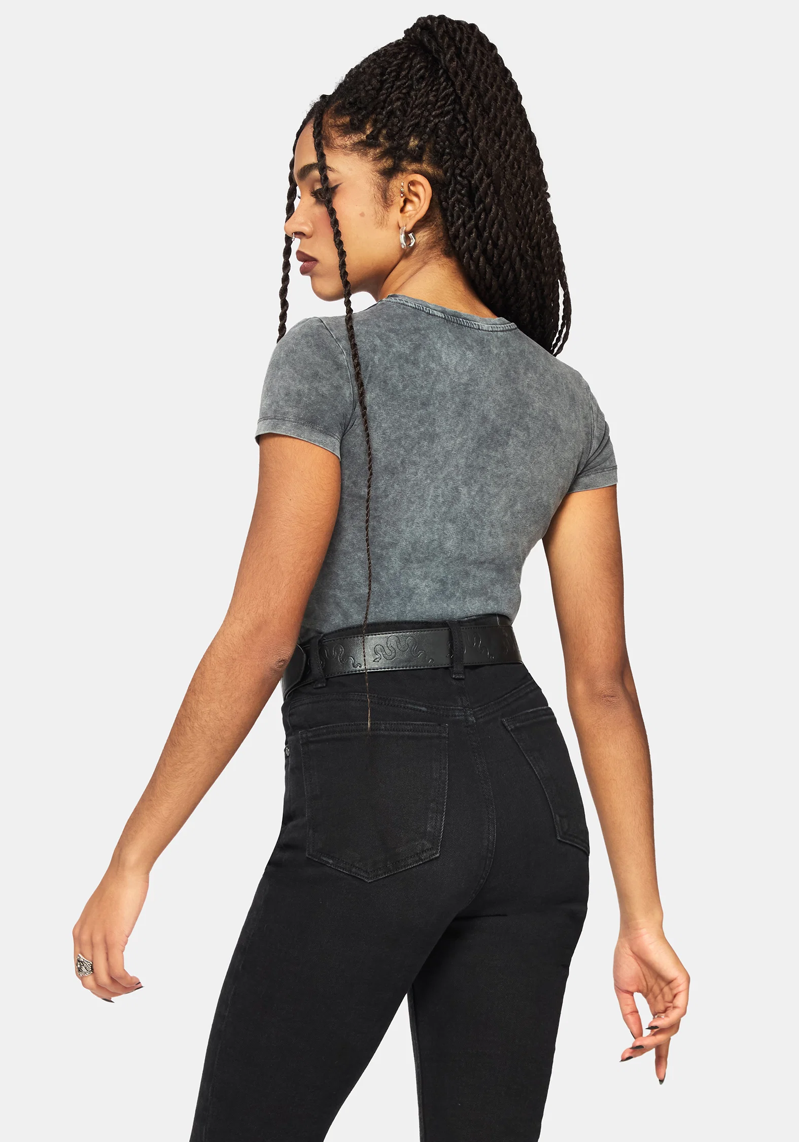Sena Pixie Short Sleeved Fitted Tee - Image 3