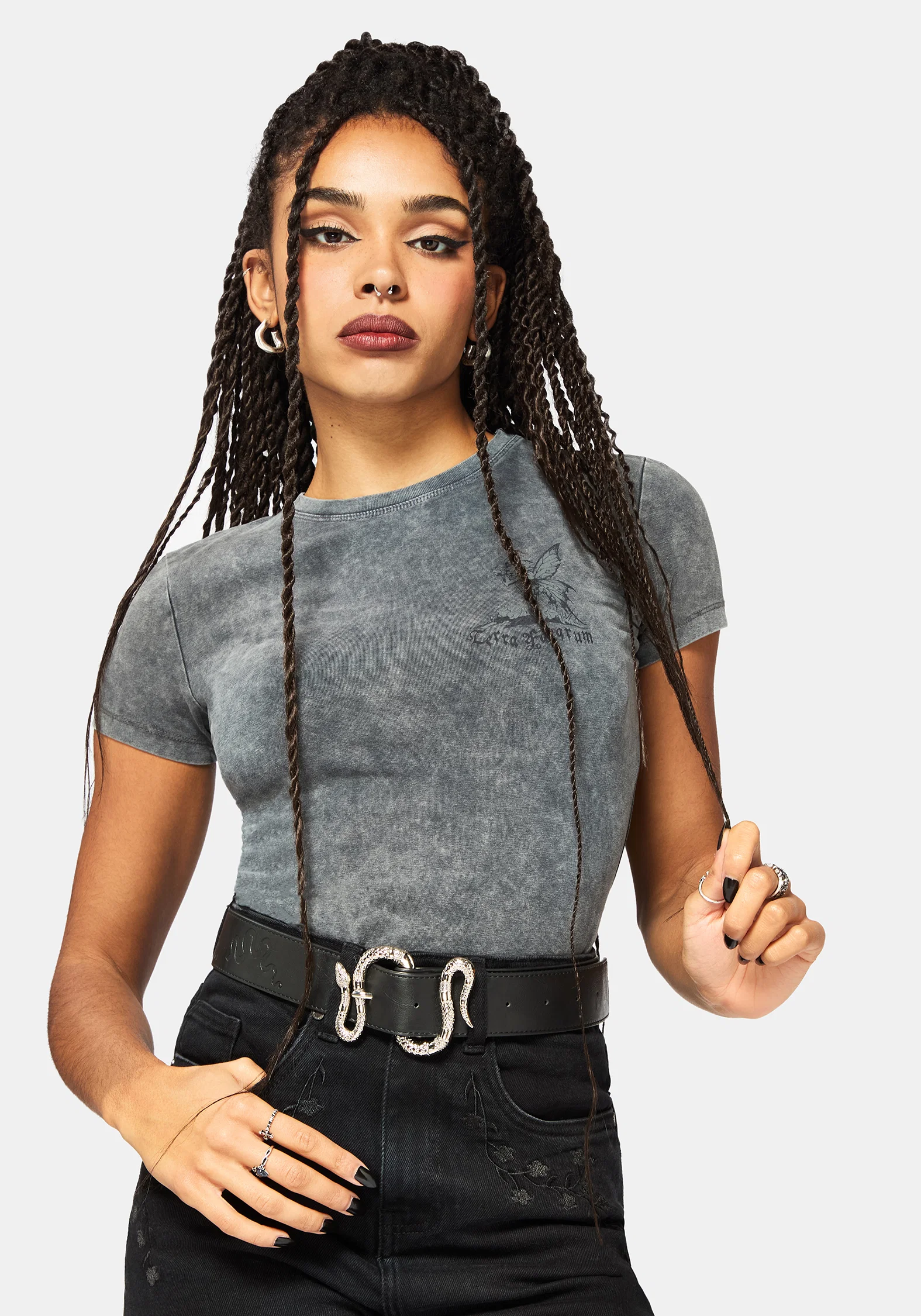 Sena Pixie Short Sleeved Fitted Tee - Image 5