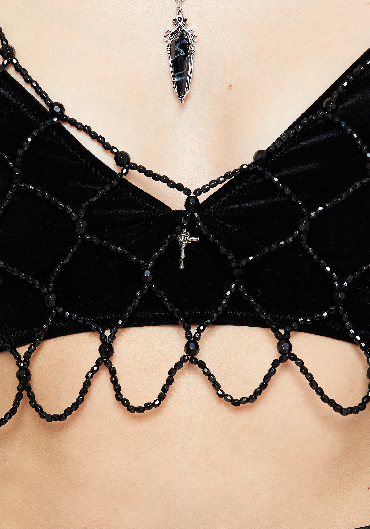 Seraphane Beaded Bralet - Image 3