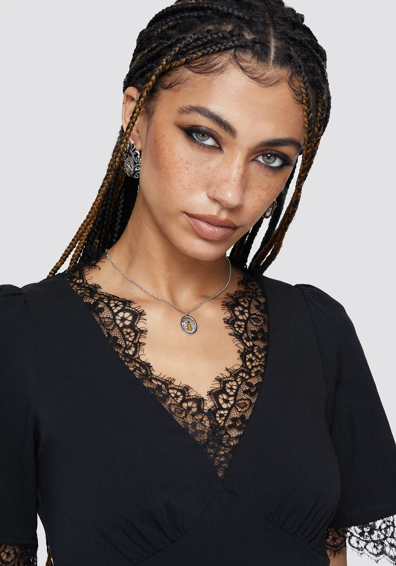 Sessile Bug Necklace - Silver - Image 6