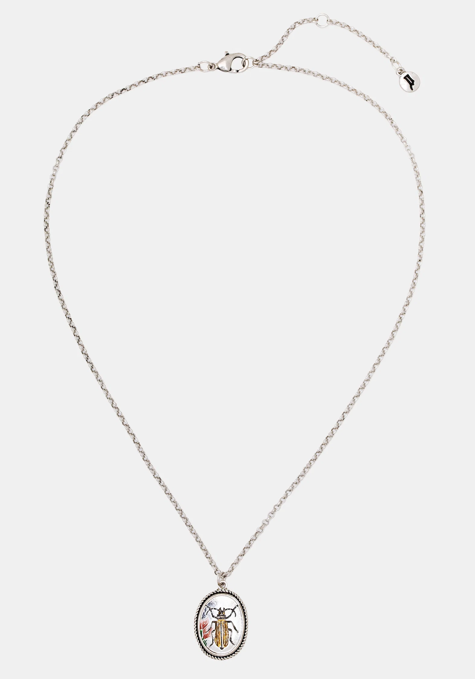 Sessile Bug Necklace - Silver - Image 8