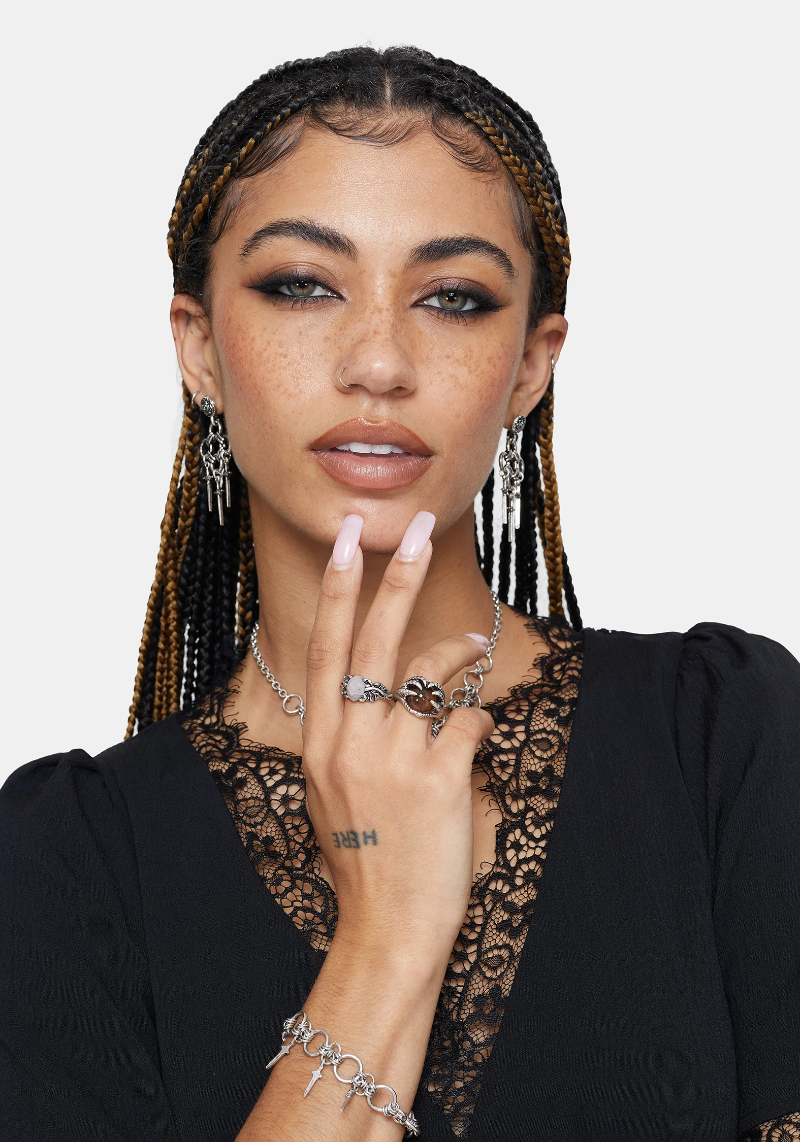 Shadowclaw Chunky Ring Set - Image 5