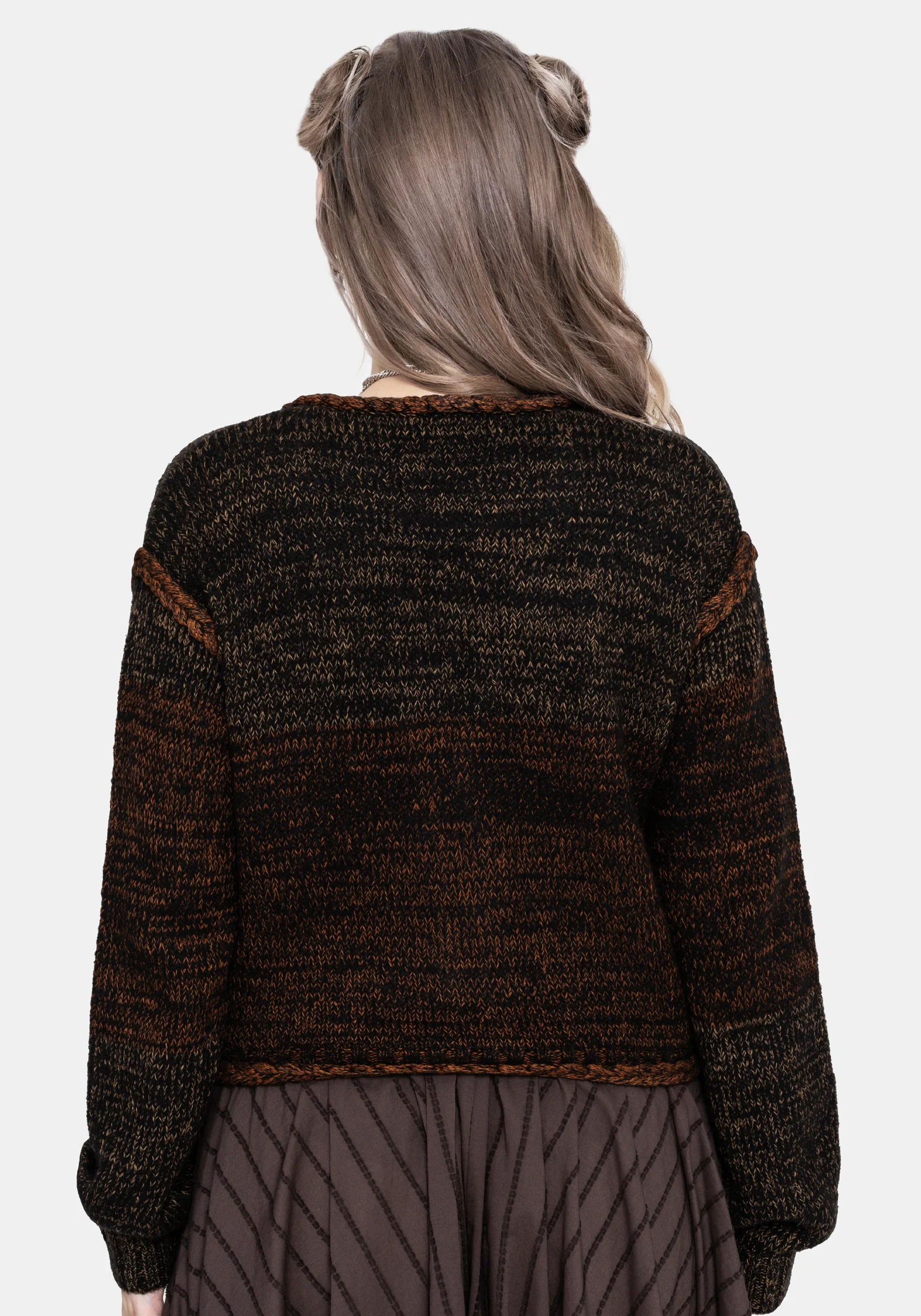 Shae Feather Clasp Knit Cardigan - Image 3