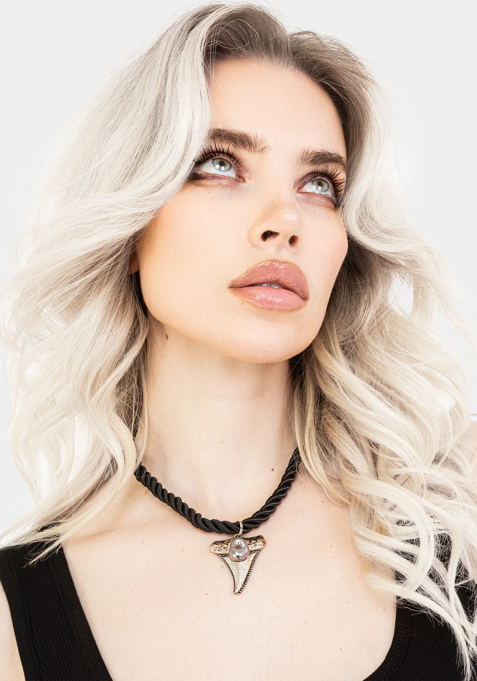 Shark Tooth Rope Necklace - Image 7