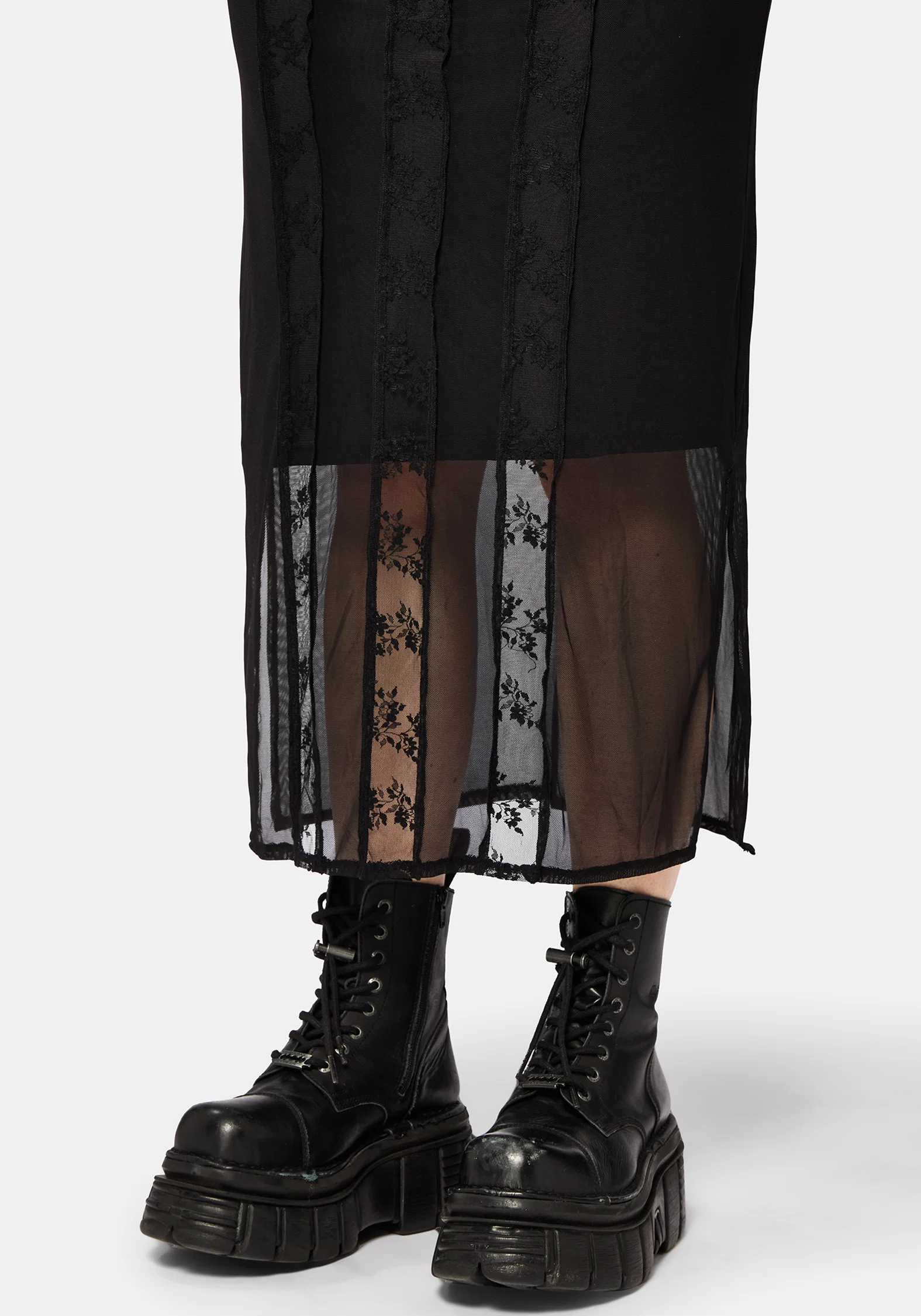 Shesha Mesh Midi Dress - Image 4