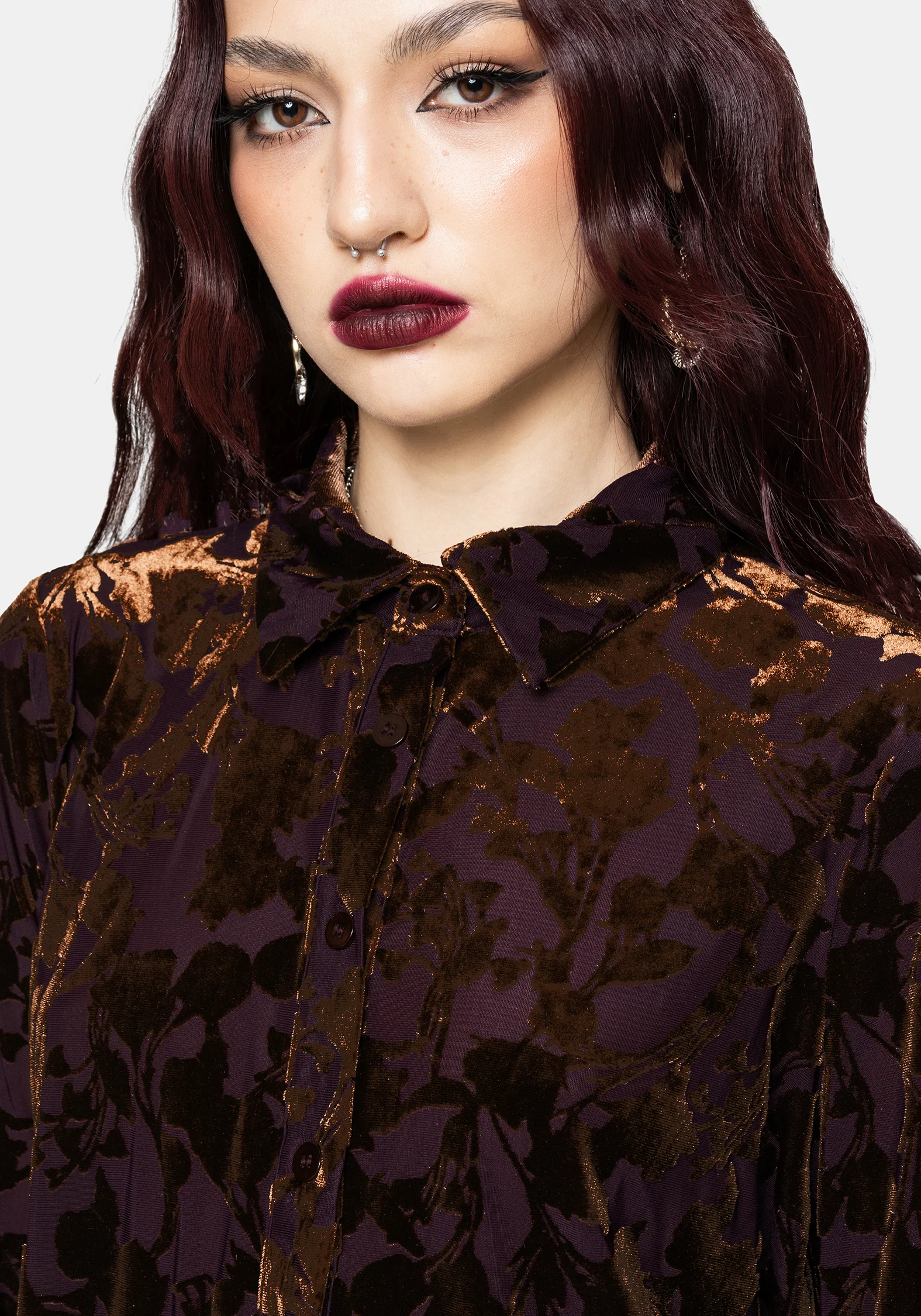 Sienna Devore Shirt - Image 5