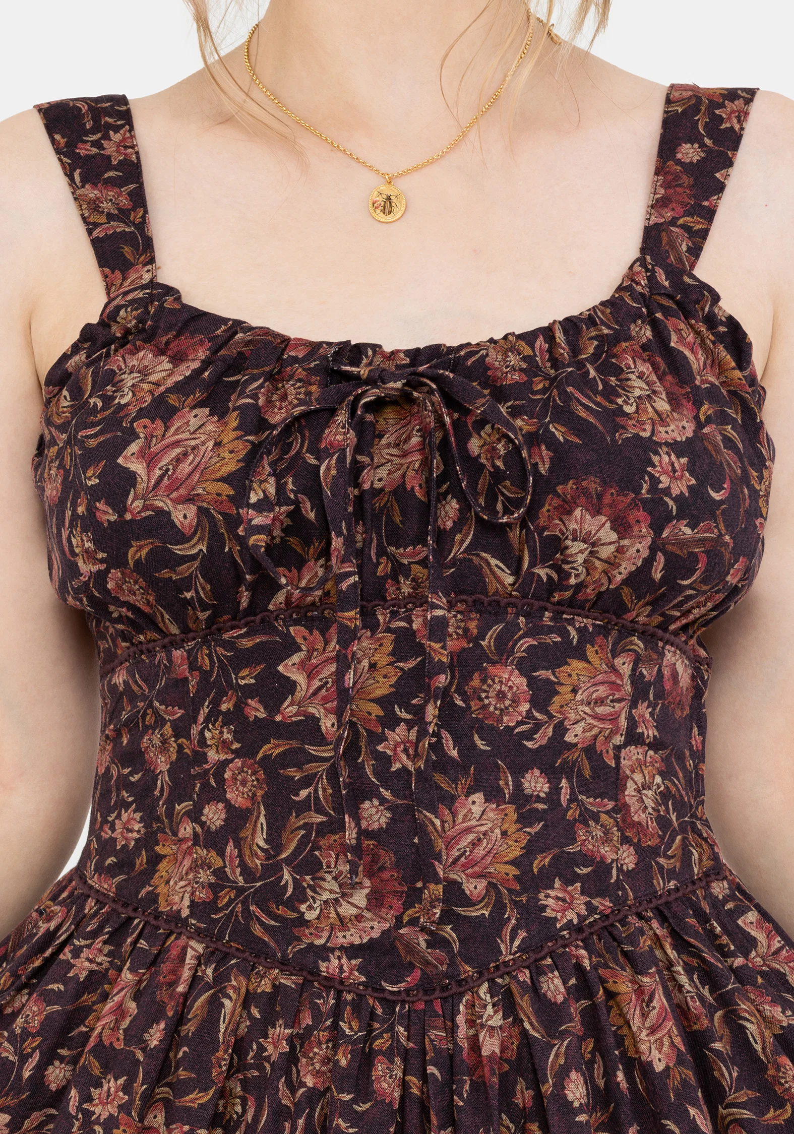 Skye Shirred Back Midaxi Dress - Image 2