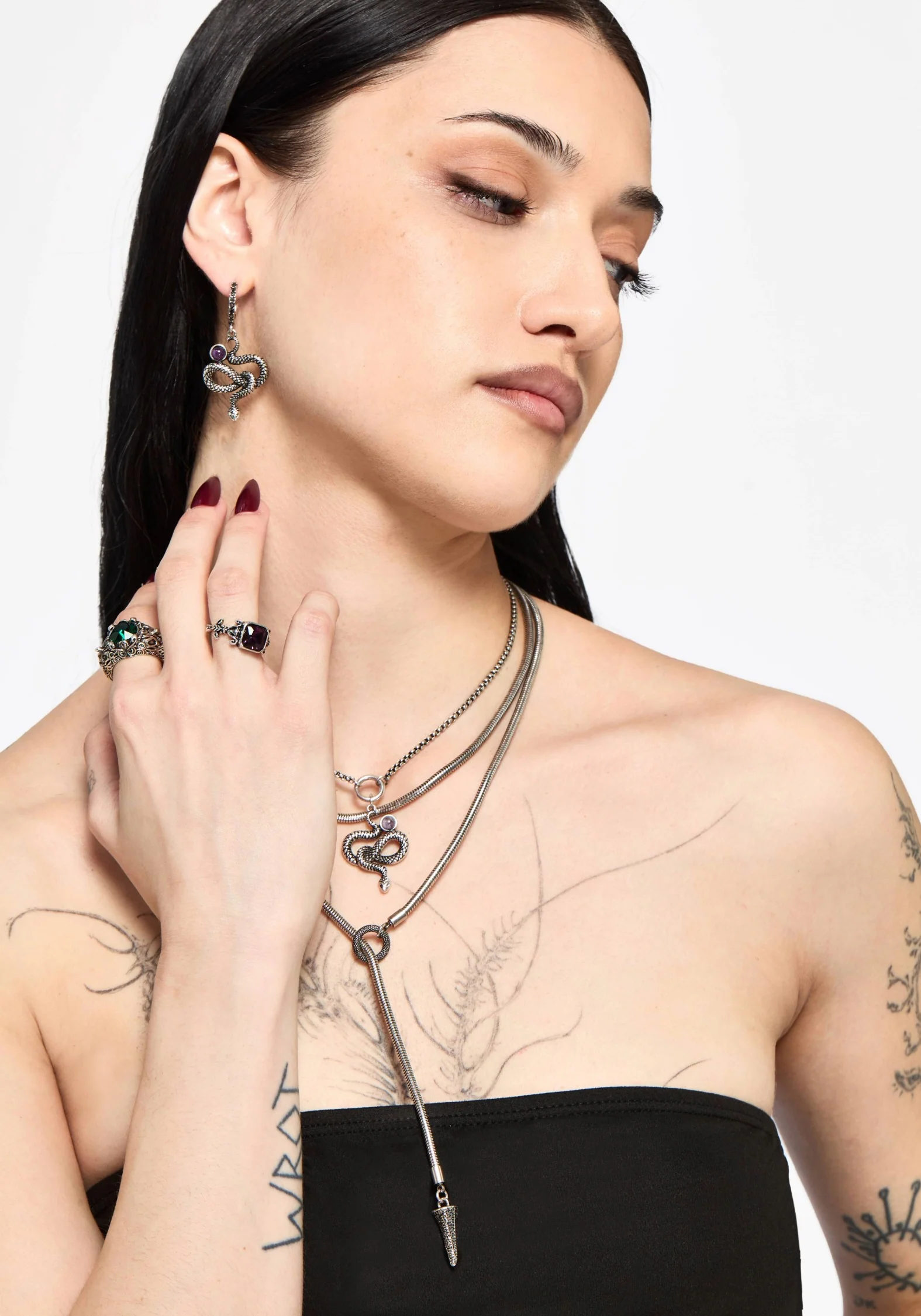 Slinka Wrap Around Necklace - Image 5