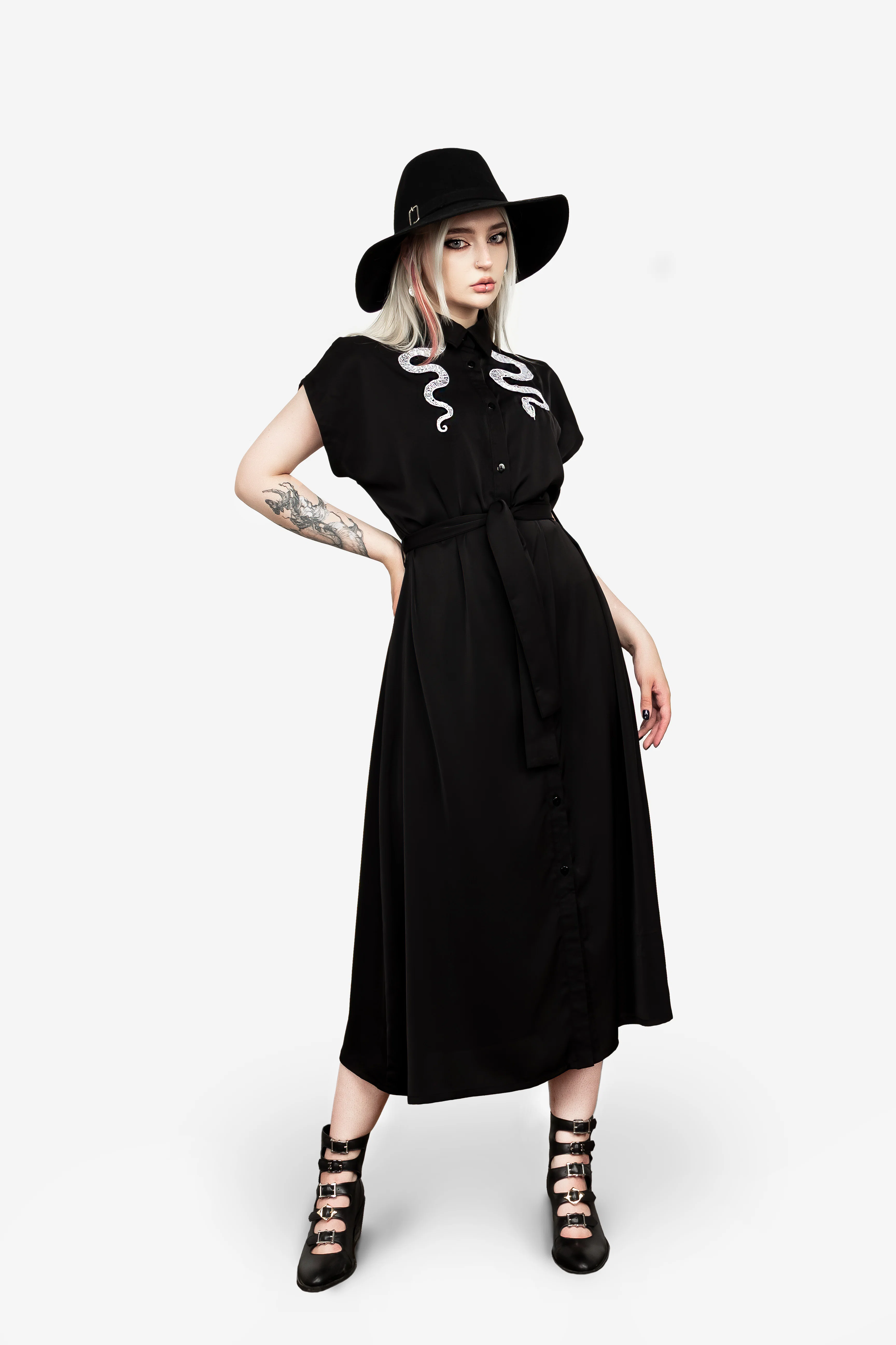 Slither Relaxed Midi Dress - Image 15