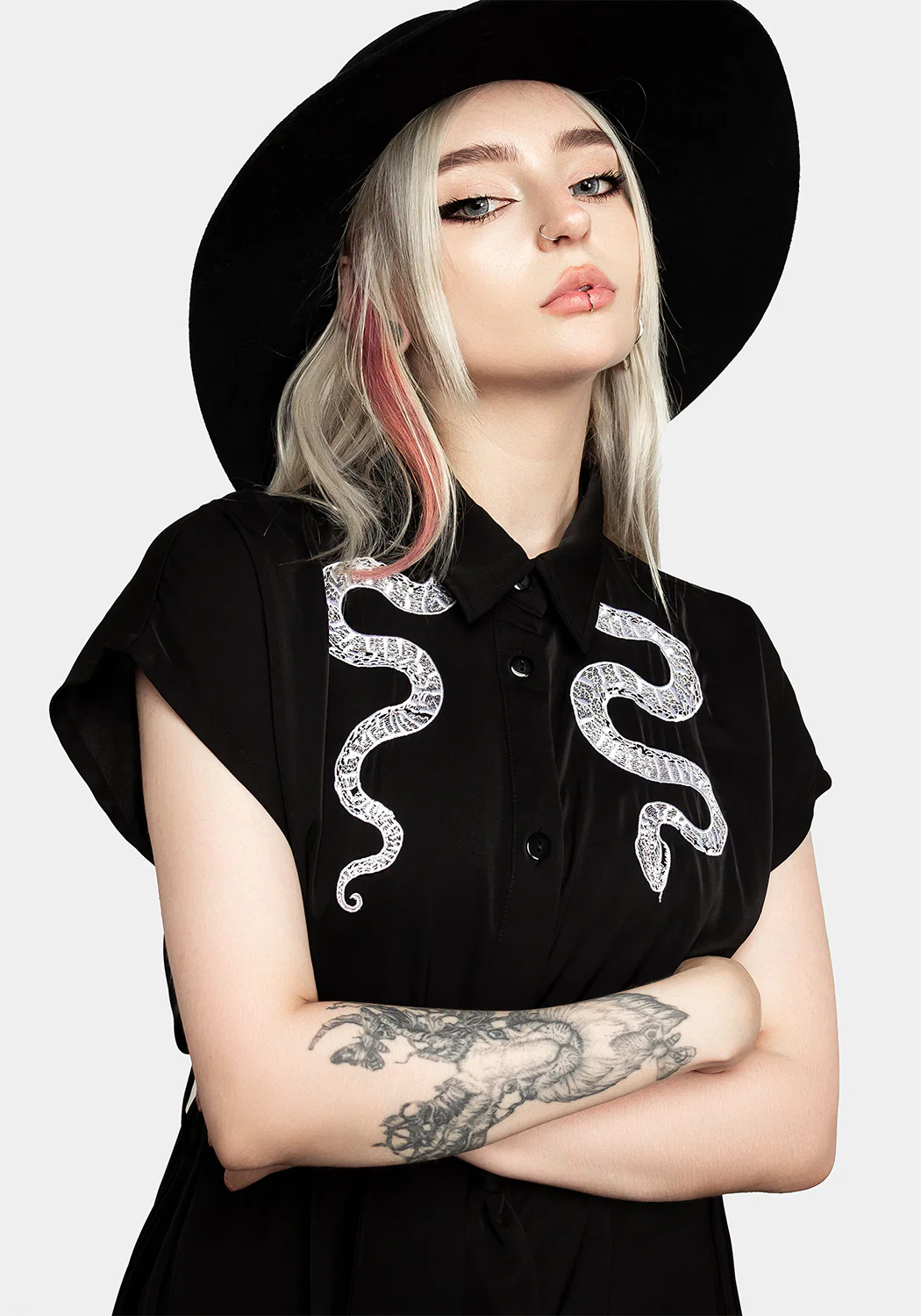 Slither Relaxed Midi Dress - Image 2