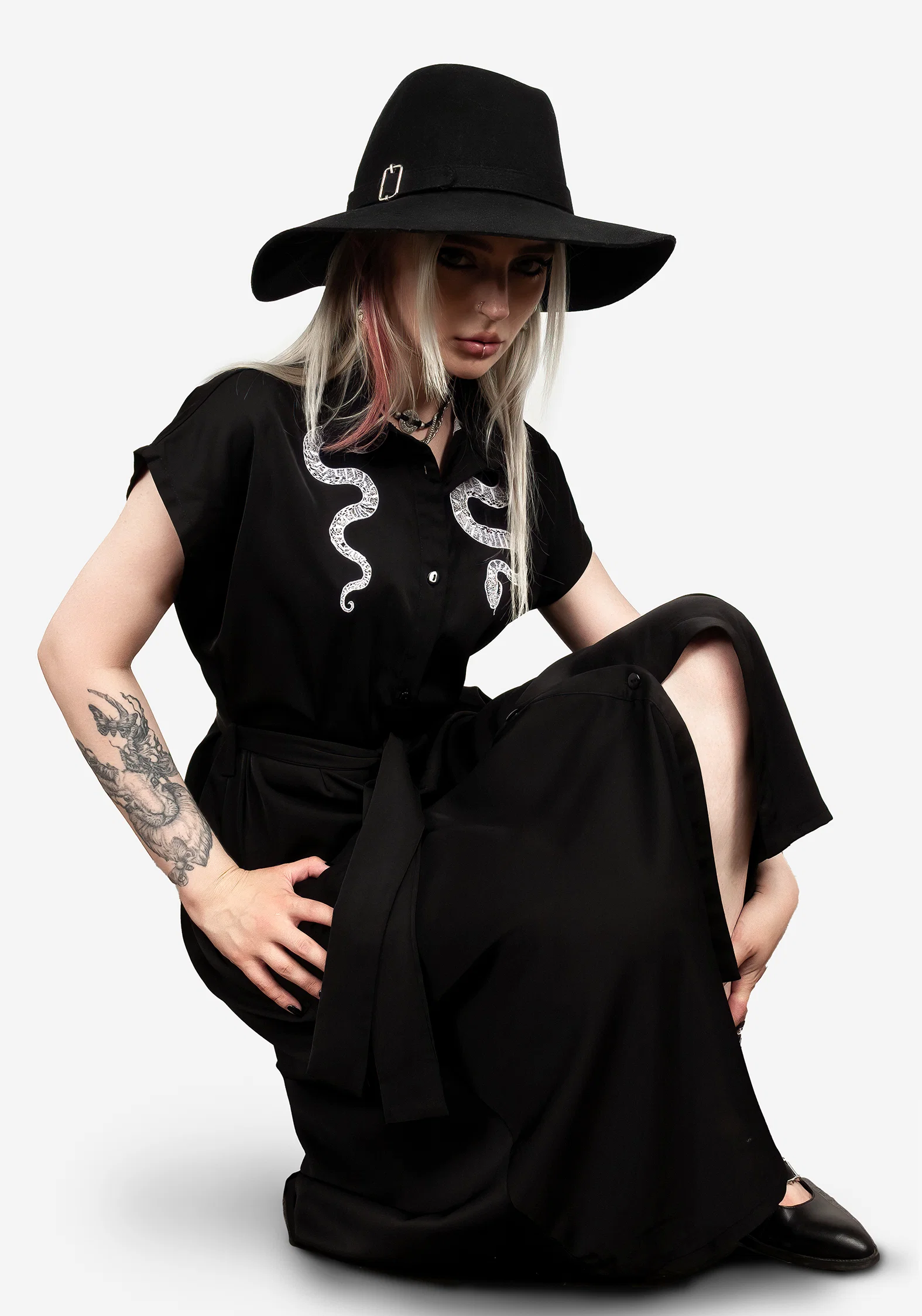 Slither Relaxed Midi Dress - Image 6